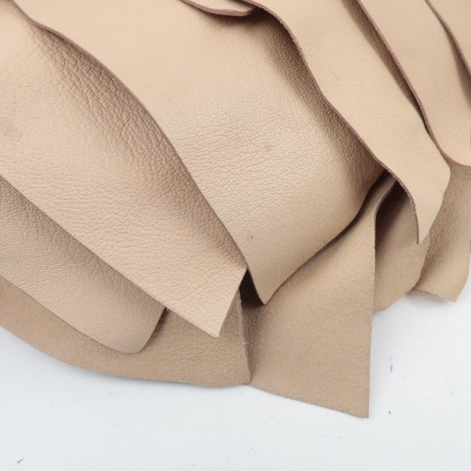 SAINT LAURENT YSL Saint Tropez Leather Shoulder Bag Beige 129132