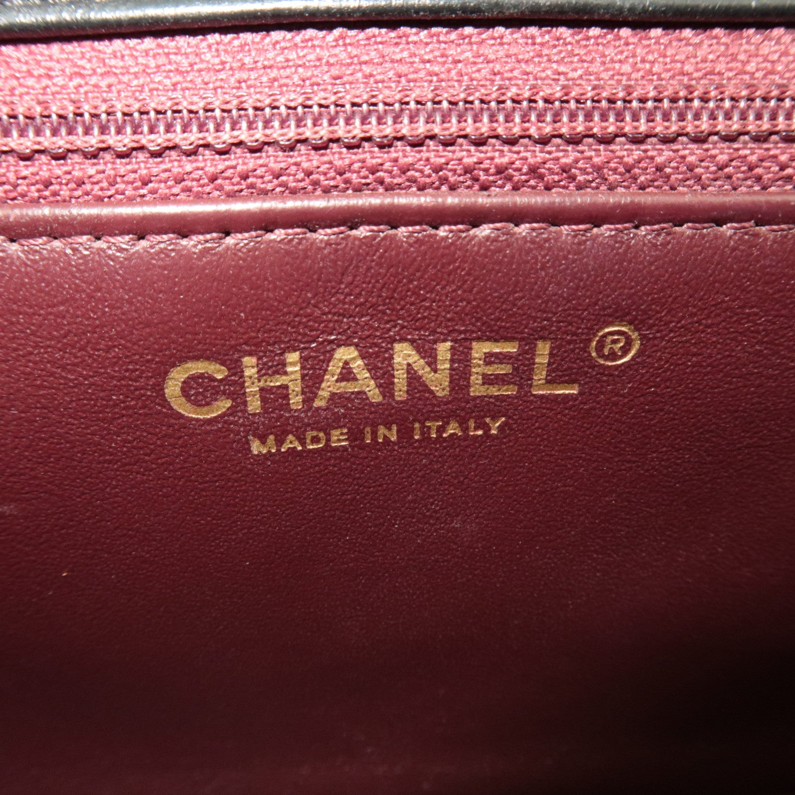 CHANEL Bi Color Matelasse Double Chain Shoulder Bag Lambskin Black Khaki 23759083