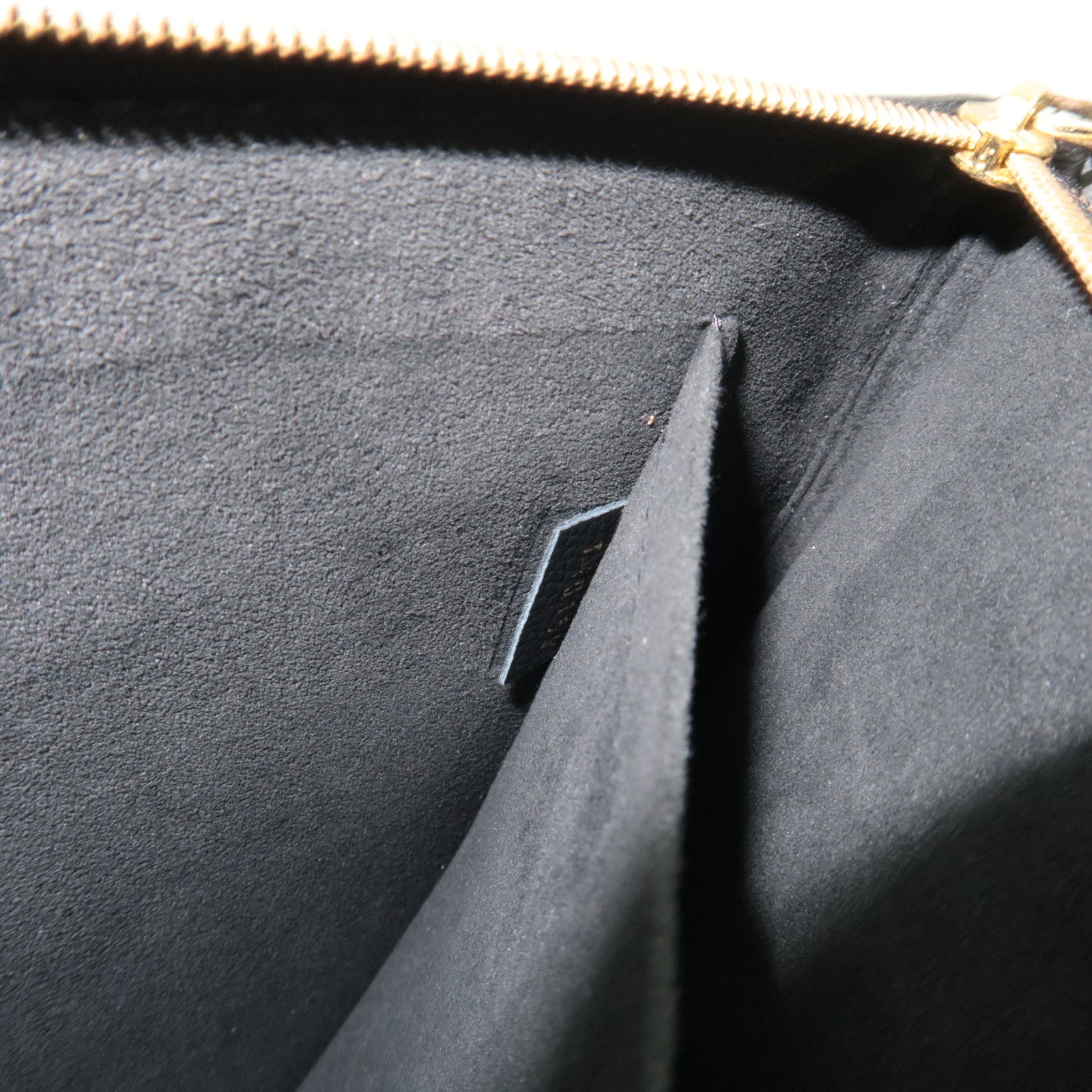 Louis Vuitton Monogram Macassar Daily Pouch Clutch Bag Noir M62048 TN0159 *Dust bag