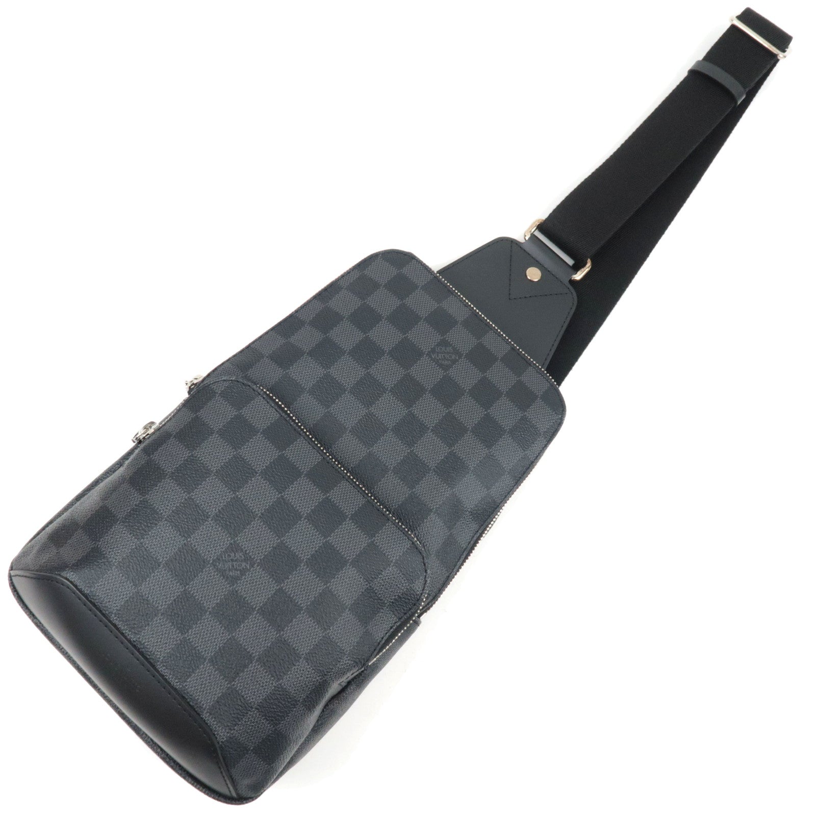 Louis Vuitton Damier Graphite Avenue Sling Bag N41719 MB3199 *Box, Dust bag83714