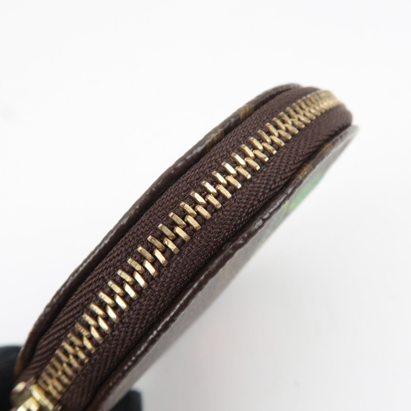 Louis Vuitton Monogram Cherry Porte Monnaie Rond Coin Case M95043 CT0015