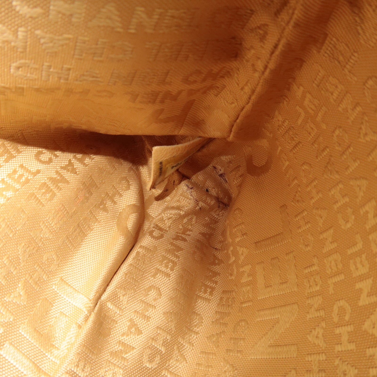 CHANEL Logo Chain Shoulder Bag Lambskin Black Silver HDW 9286794