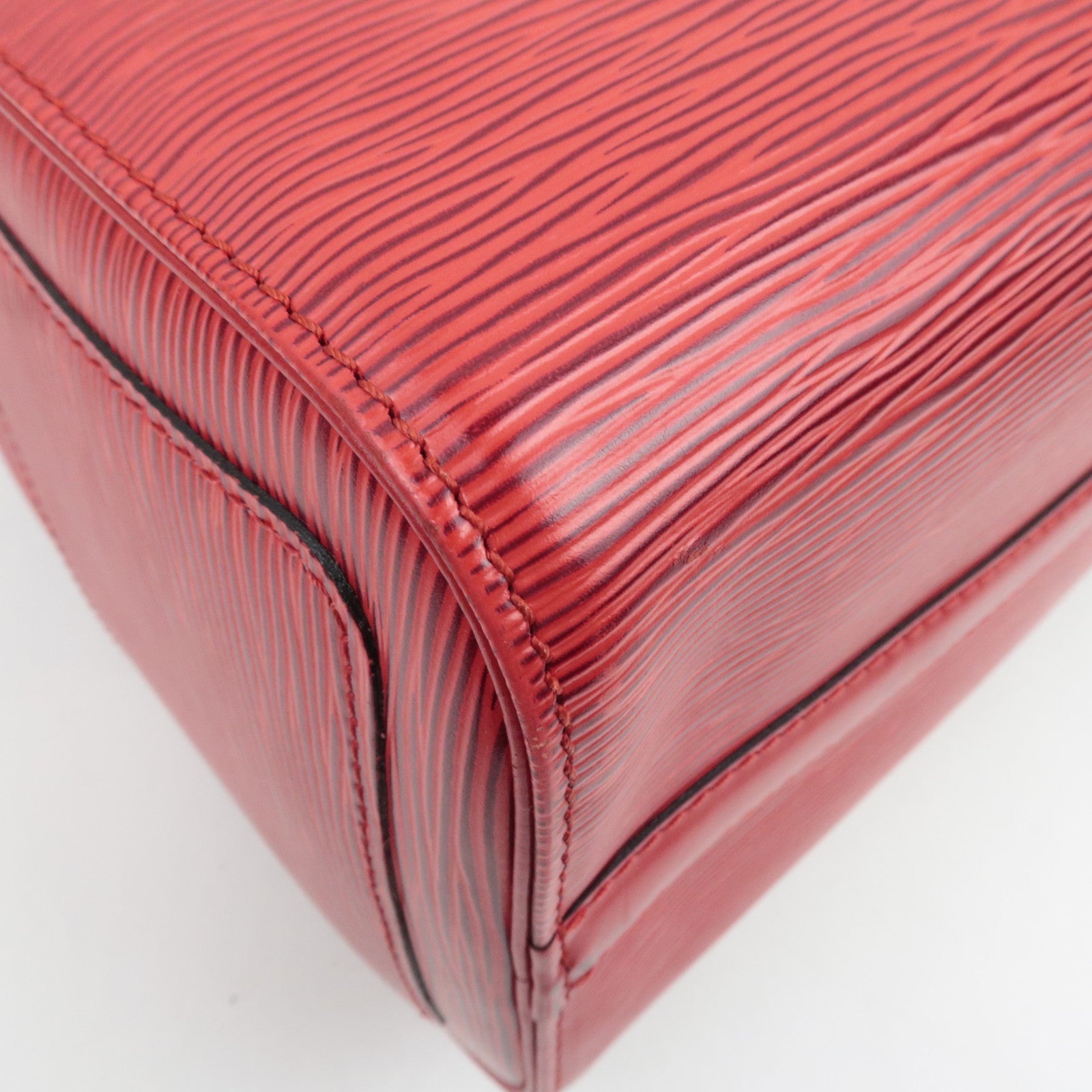 Louis Vuitton Epi Speedy 25 Handbag Castilian Red M43017 VI0964