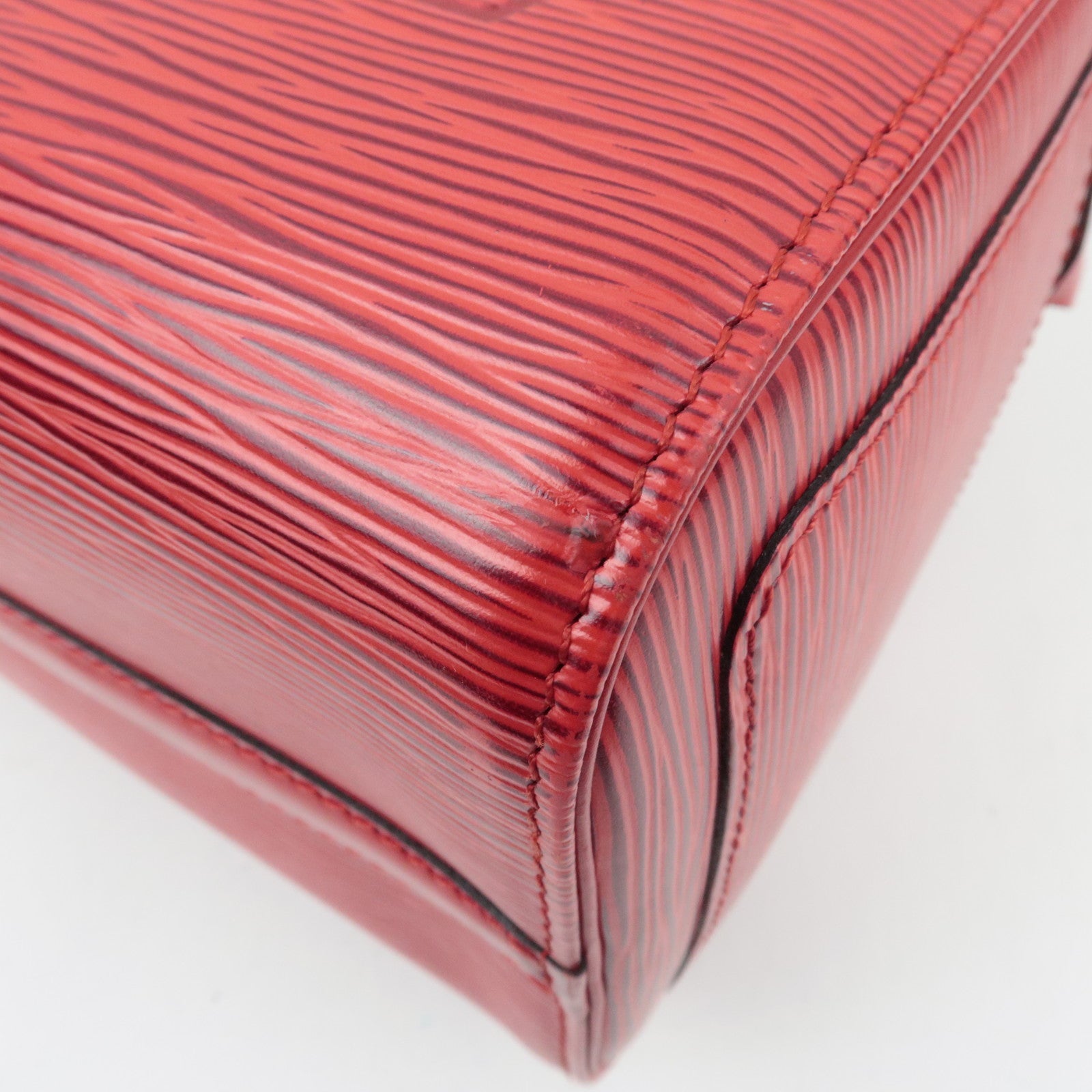 Louis Vuitton Epi Speedy 25 Handbag Castilian Red M43017 VI0964