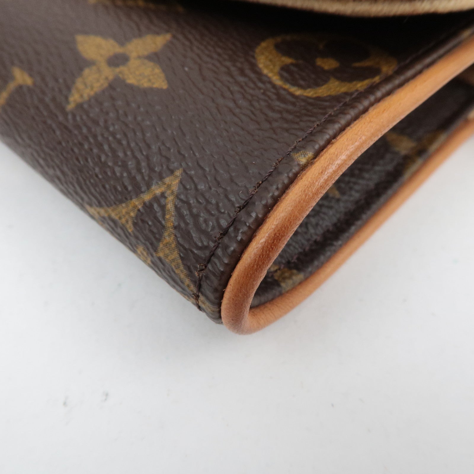 Louis Vuitton Monogram Pochette Twin PM Shoulder Bag M51854 CA0050 *Strap