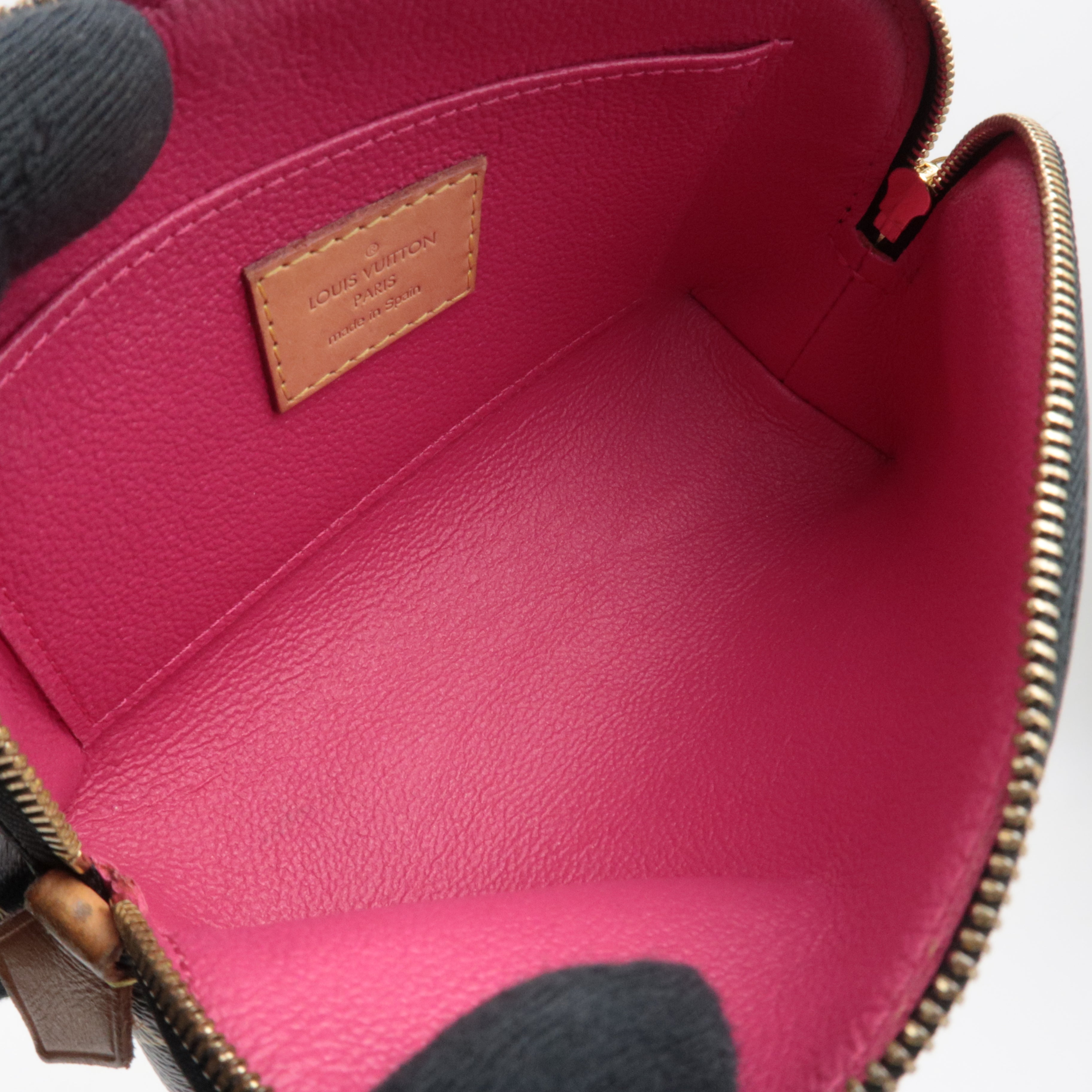 Louis Vuitton Monogram Multicolore Pochette Cosmetic Pouch Noir Grunard M47355 CA4121