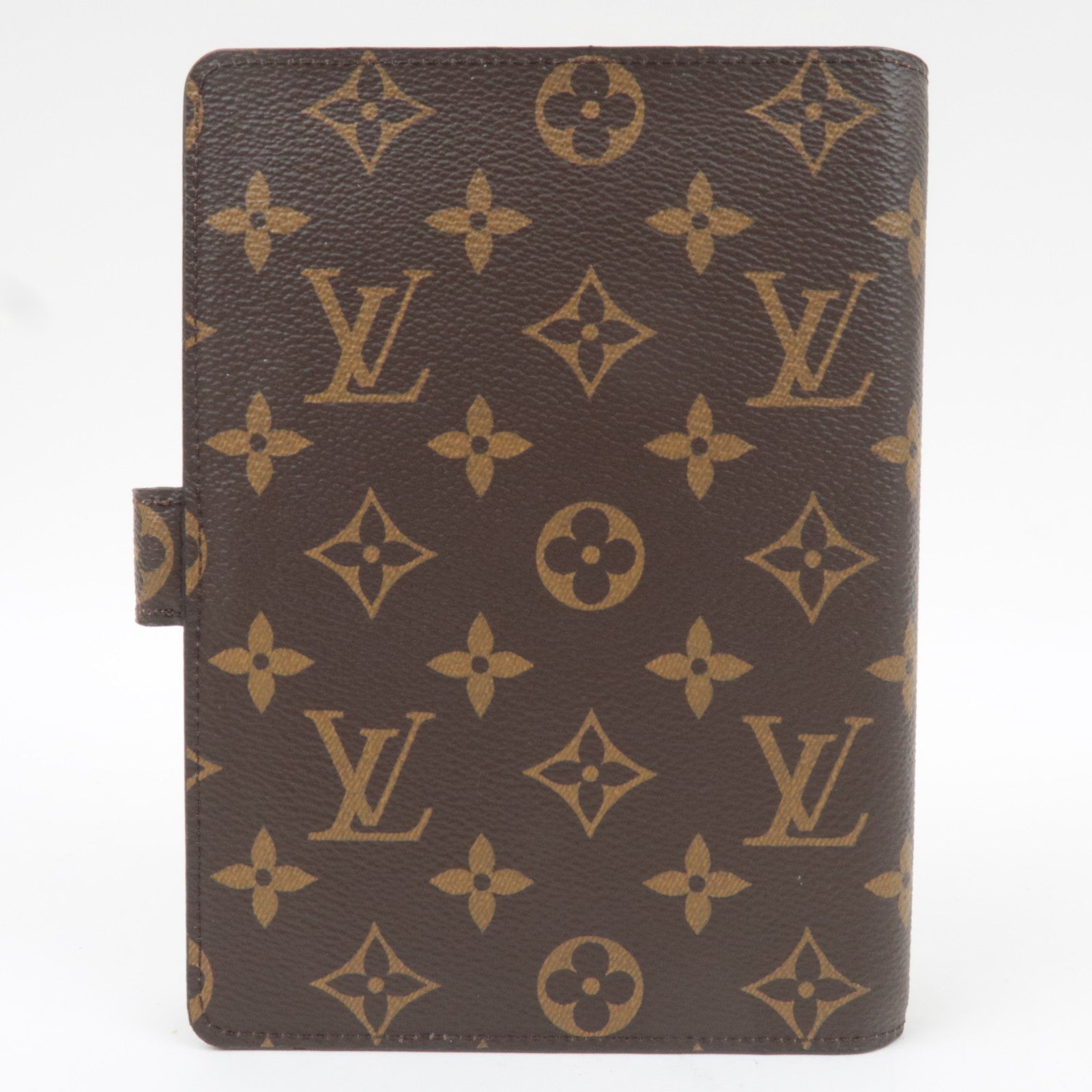 Louis Vuitton Monogram Agenda MM Planner Cover R20105 RA0198 *Some Refills