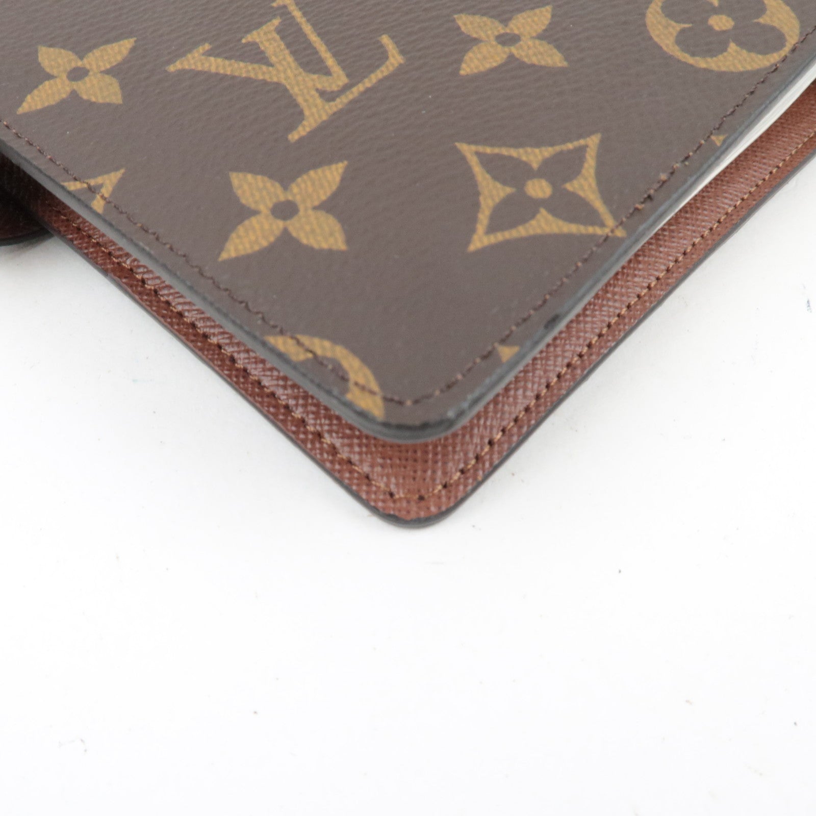 Louis Vuitton Monogram Agenda MM Planner Cover R20105 RA0198 *Some Refills