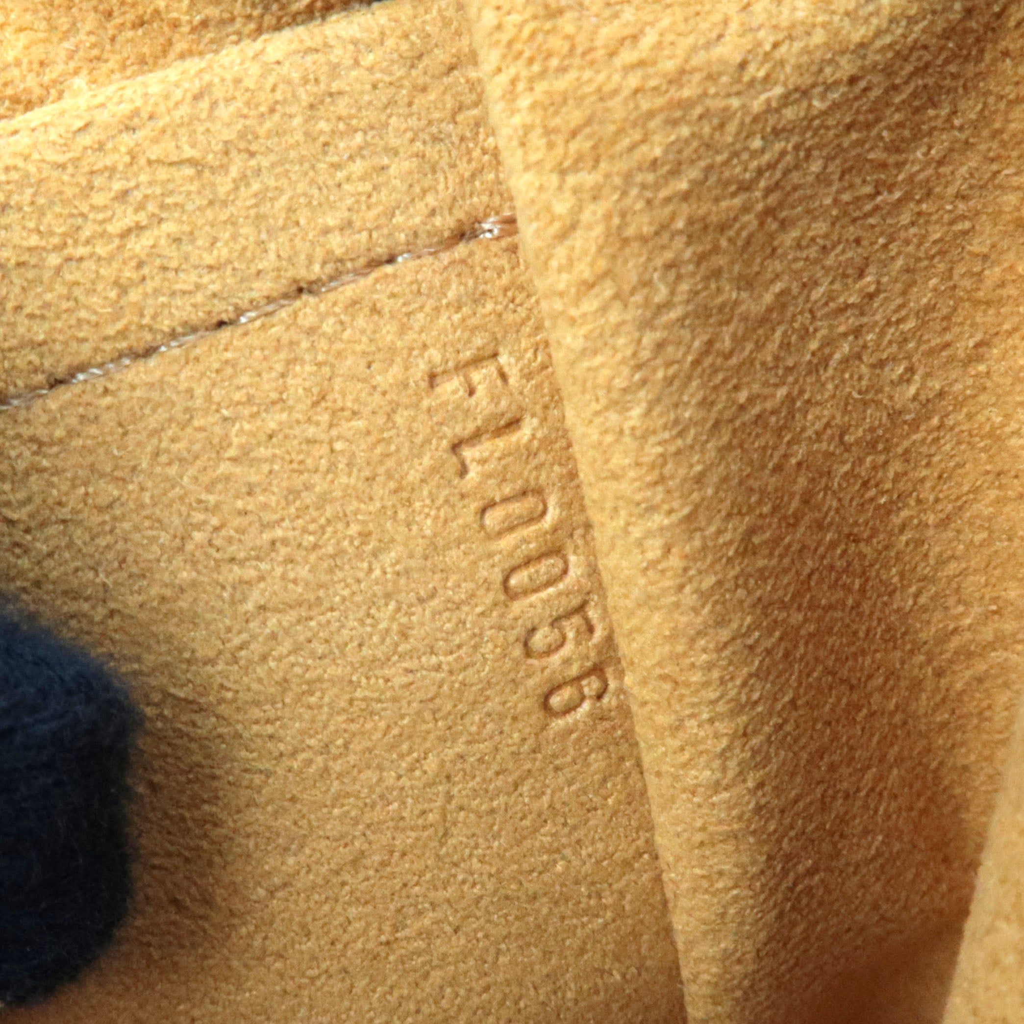 Louis Vuitton Monogram Denim Baggy GM Shoulder Bag Blue M95048 FL0056, TH0096 *Long strap