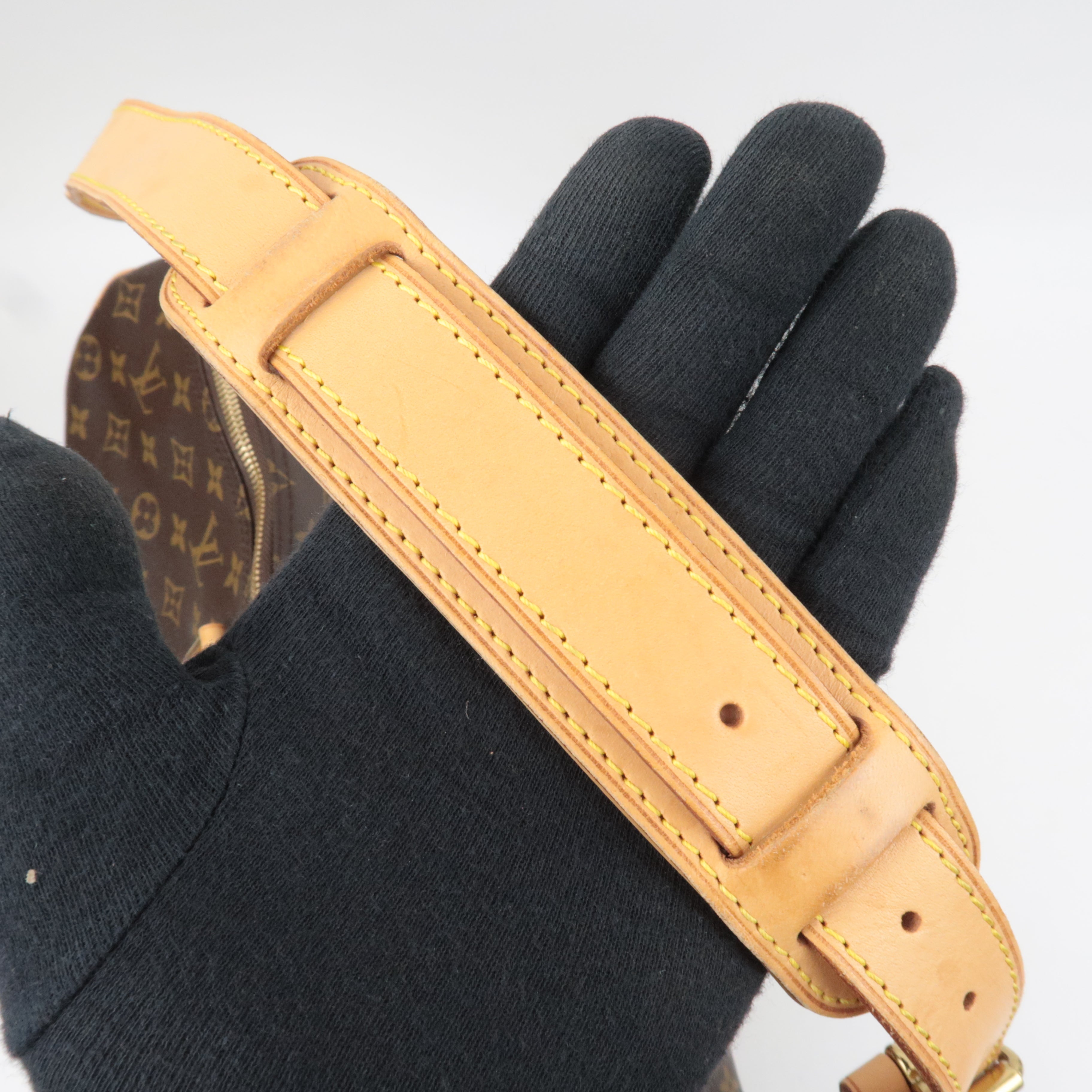 Louis Vuitton Monogram Keepall Bandouliere 50 Travel Bag M41416 MB1024 *Strap, Poignet