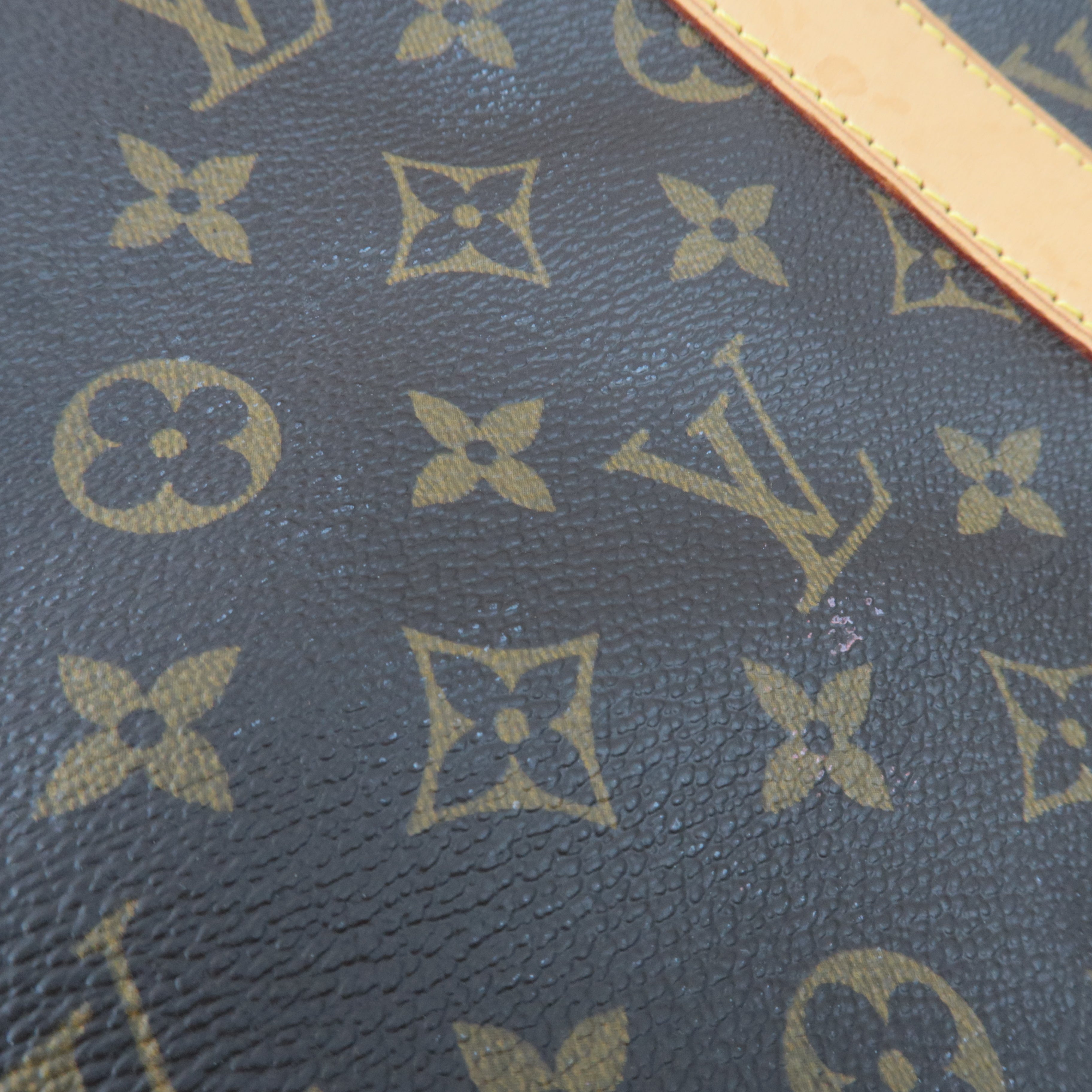 Louis Vuitton Monogram Keepall Bandouliere 50 Travel Bag M41416 MB1024 *Strap, Poignet