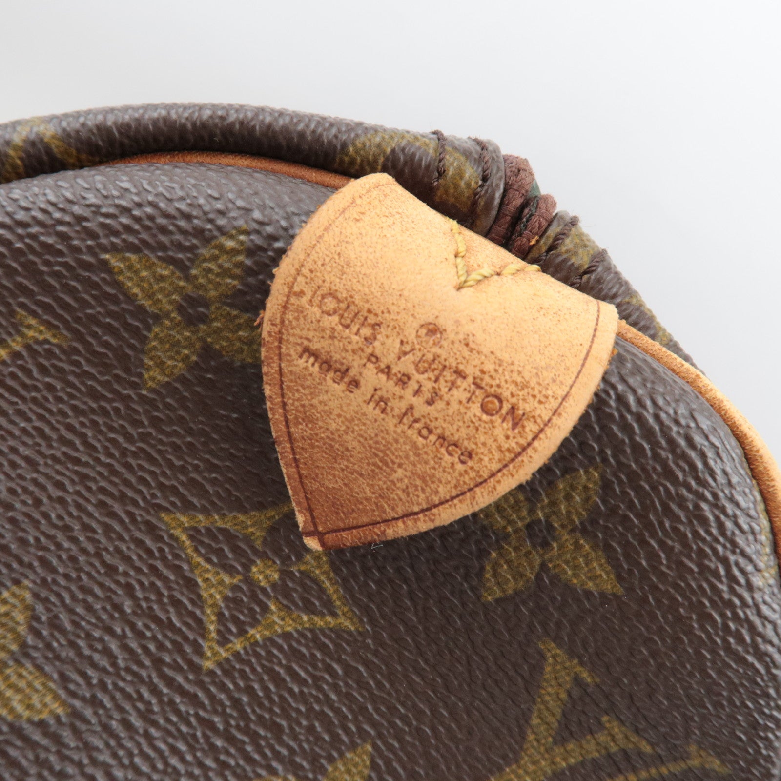 Louis Vuitton Monogram Keepall 45 Old Model Travel Bag M41428 VI873 *Name tag, Poignet, Lock