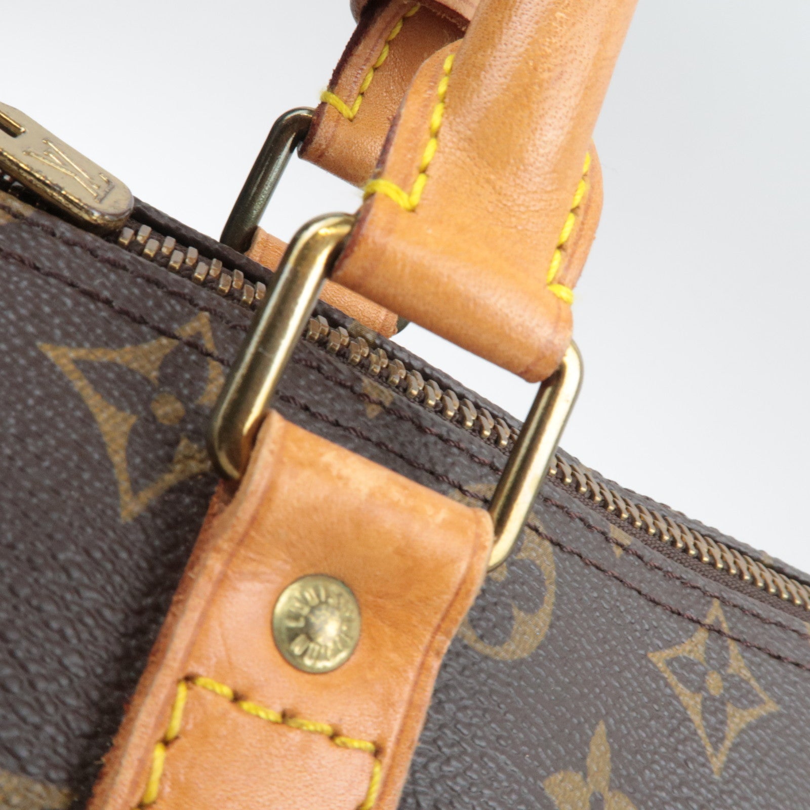 Louis Vuitton Monogram Keepall Bandouliere 45 Travel Bag M41418 VI874 *Strap, Poignet