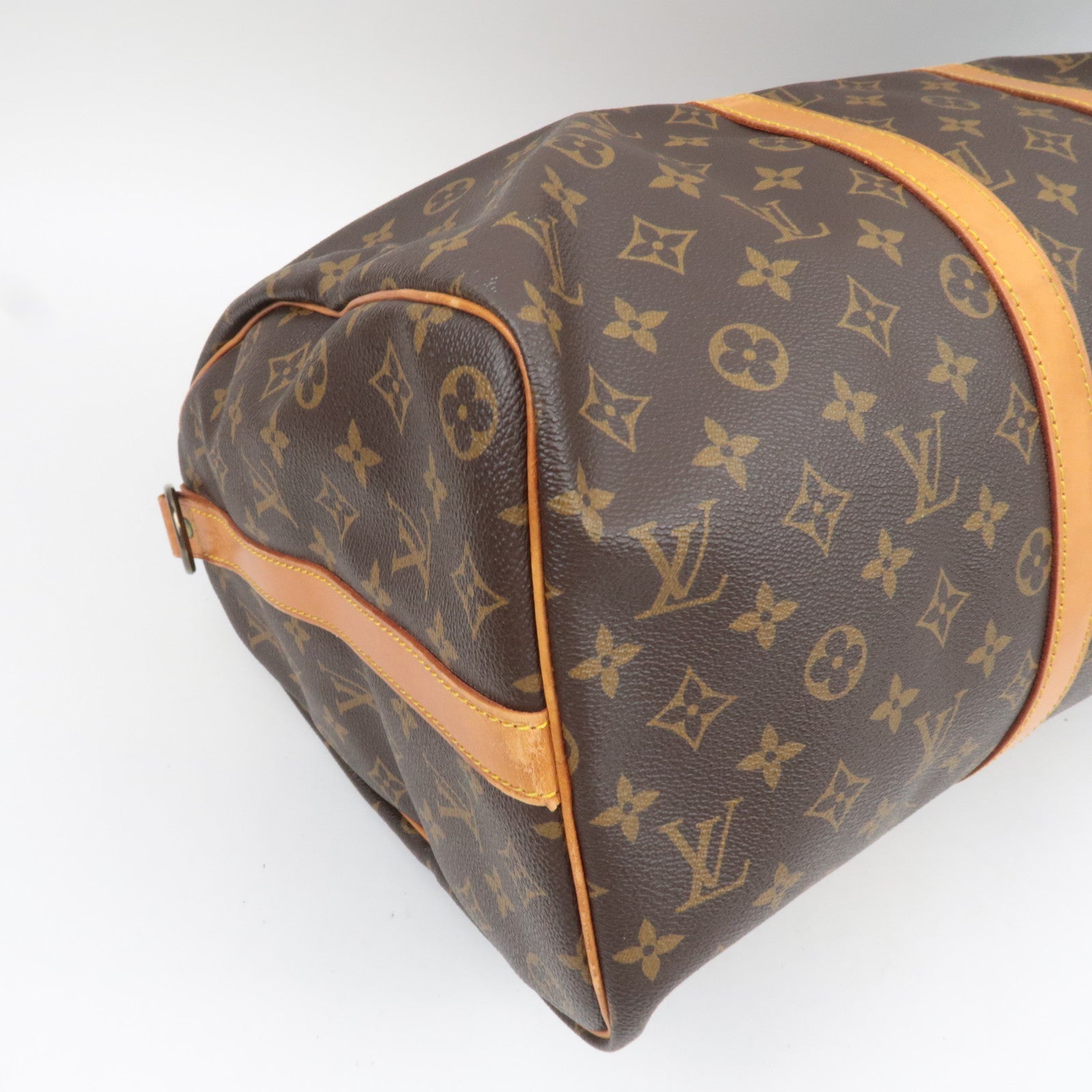Louis Vuitton Monogram Keepall Bandouliere 45 Travel Bag M41418 VI874 *Strap, Poignet