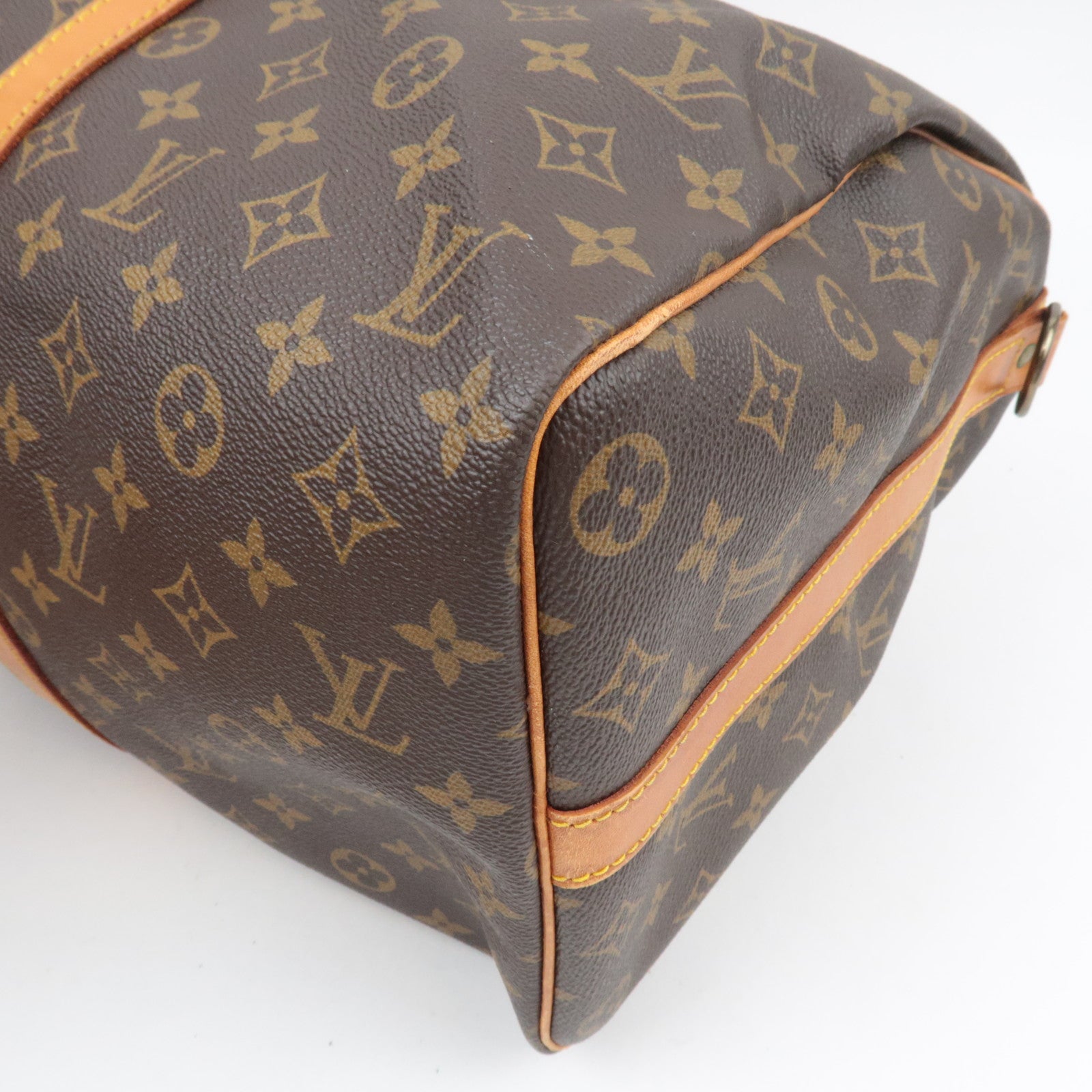 Louis Vuitton Monogram Keepall Bandouliere 45 Travel Bag M41418 VI874 *Strap, Poignet