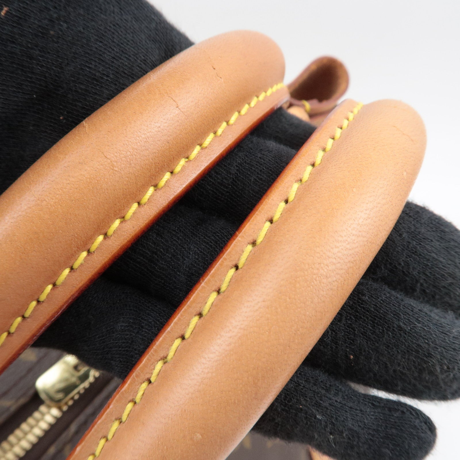 Louis Vuitton Monogram Keepall 50 Travel Bag M41426 FL0081 *Name Tag, Poignet