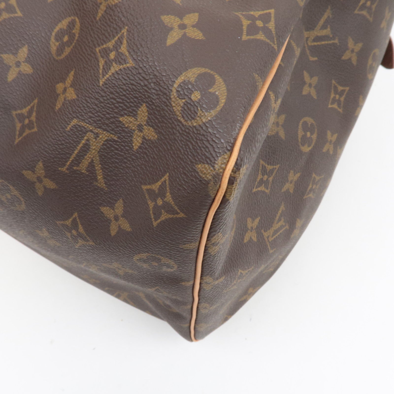 Louis Vuitton Monogram Keepall 50 Travel Bag M41426 FL0081 *Name Tag, Poignet