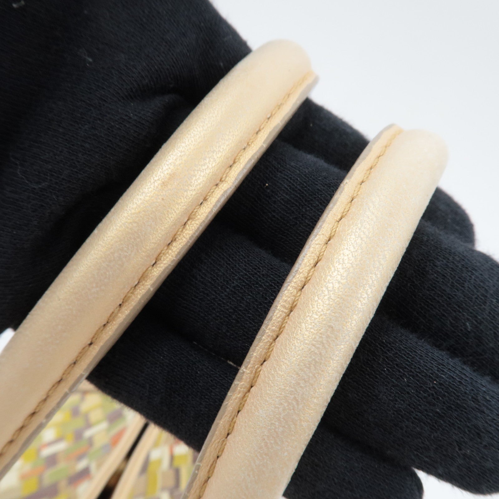 BOTTEGA VENETA Intrecciato Leather Tote Bag Multicolor 142484