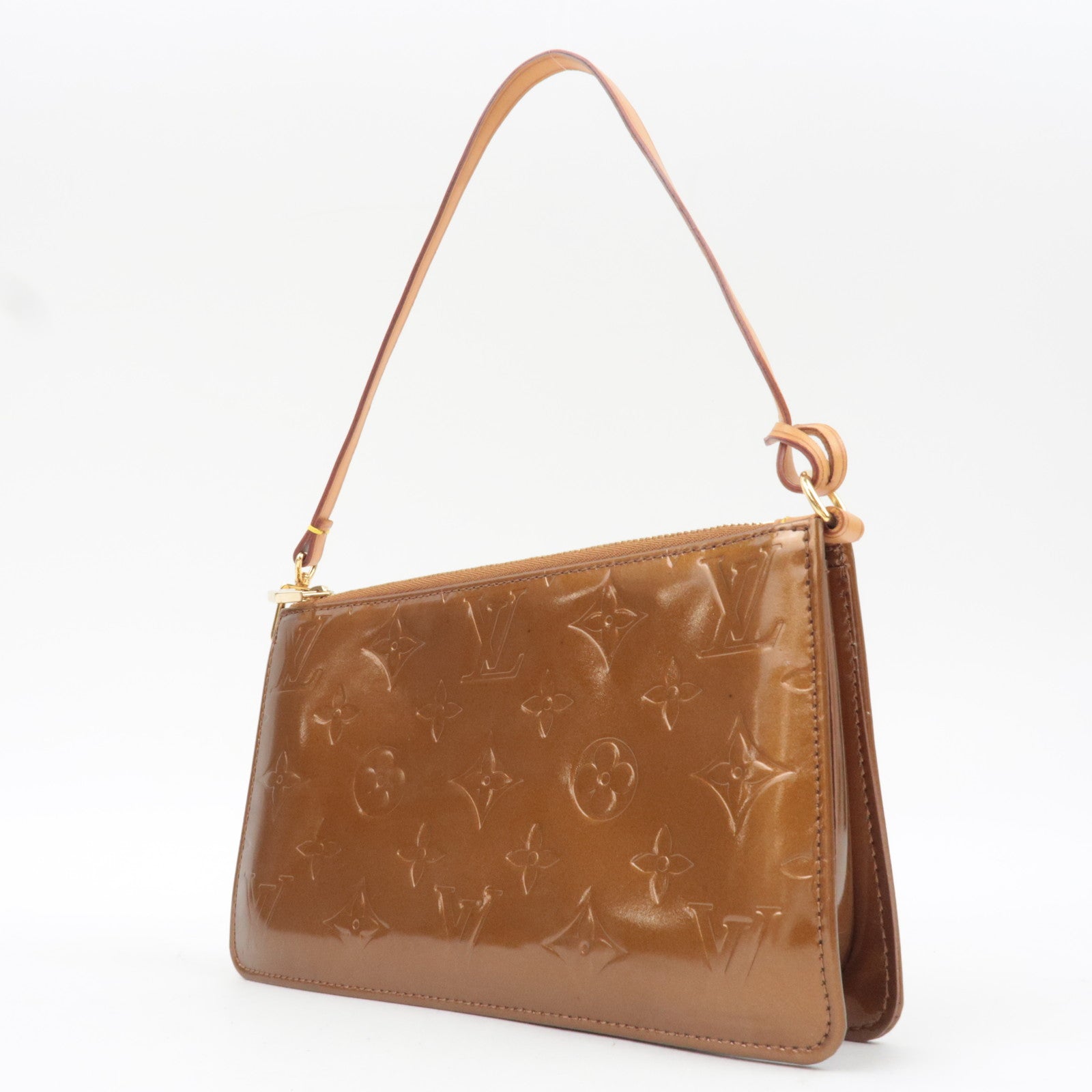 Louis Vuitton Monogram Vernis Lexington Handbag Bronze M91133 VI1011