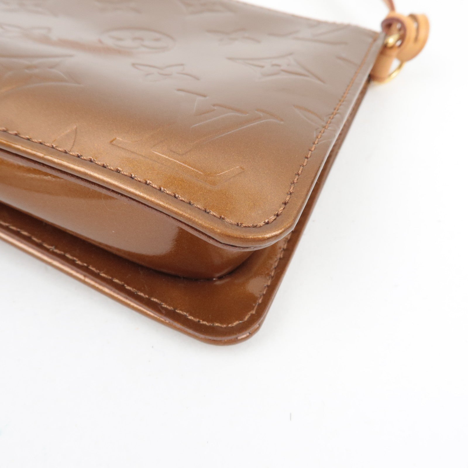 Louis Vuitton Monogram Vernis Lexington Handbag Bronze M91133 VI1011