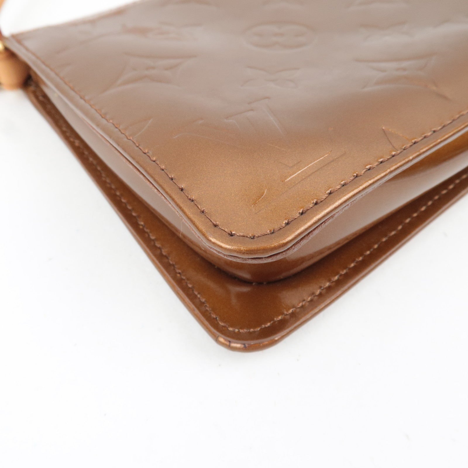 Louis Vuitton Monogram Vernis Lexington Handbag Bronze M91133 VI1011