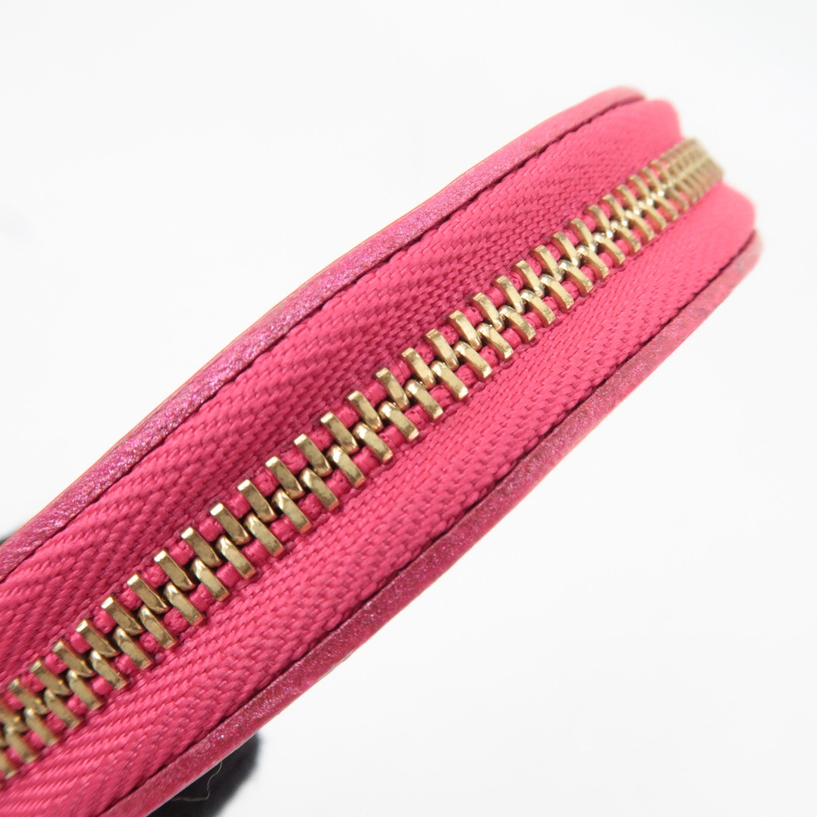 Louis Vuitton Monogram Vernis Rose Porte Monnaie Chapeau Coin Case Rose Pop M93690 SP1009