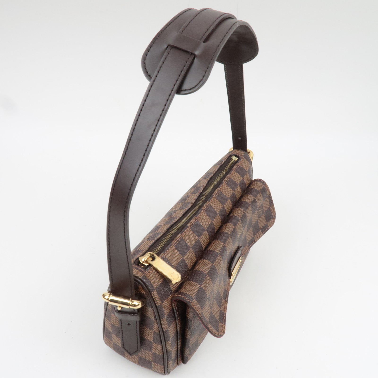 Louis Vuitton Damier Ravello GM Shoulder Bag N60006 VI1005 *Short strap