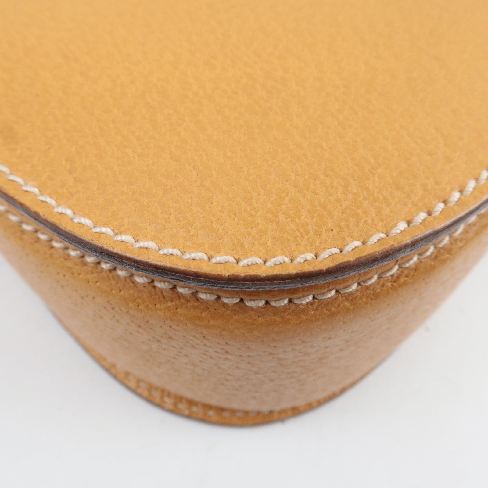 GUCCI Bamboo 2Way Leather Shoulder Bag Beige 000.1014.0188 *Strap