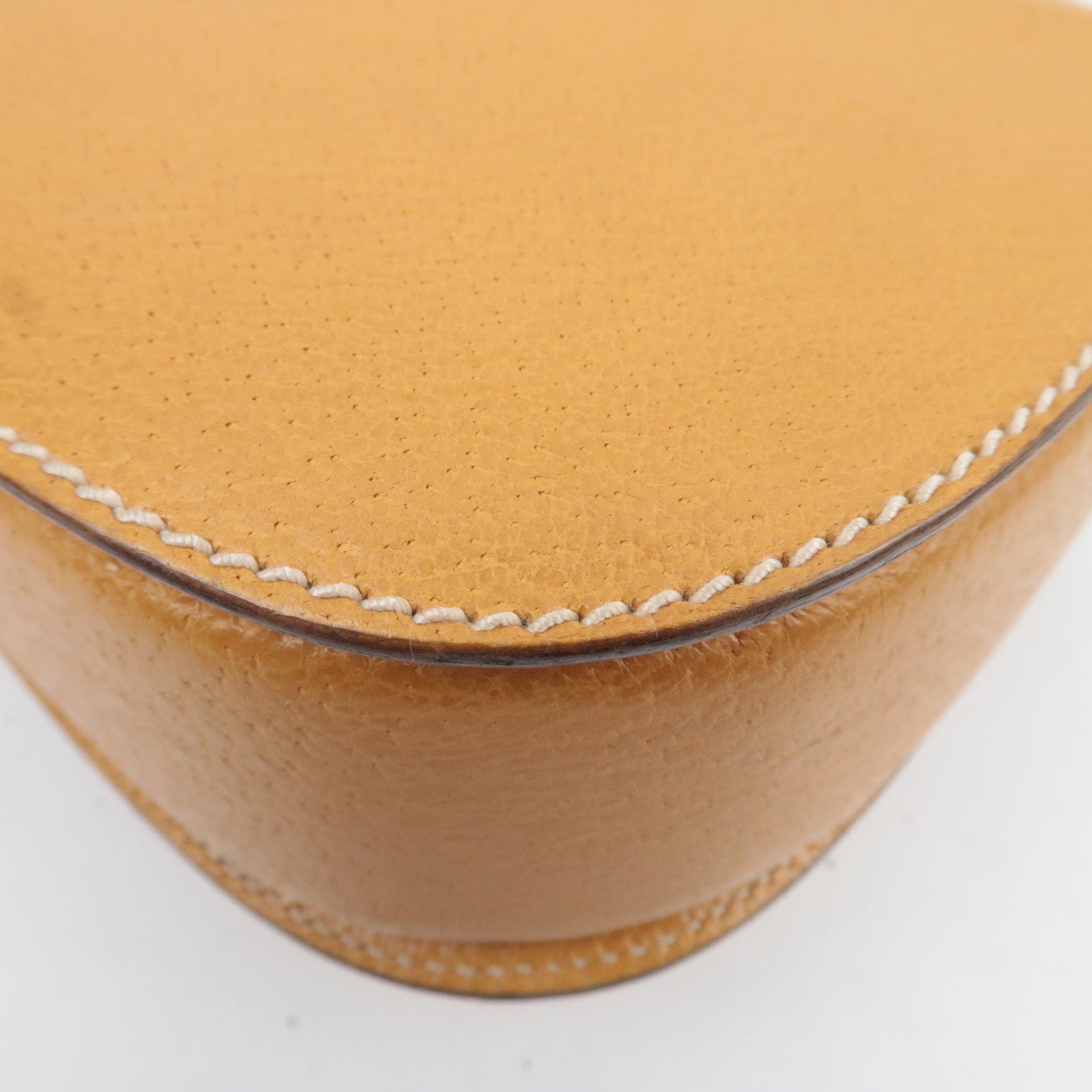 GUCCI Bamboo 2Way Leather Shoulder Bag Beige 000.1014.0188 *Strap