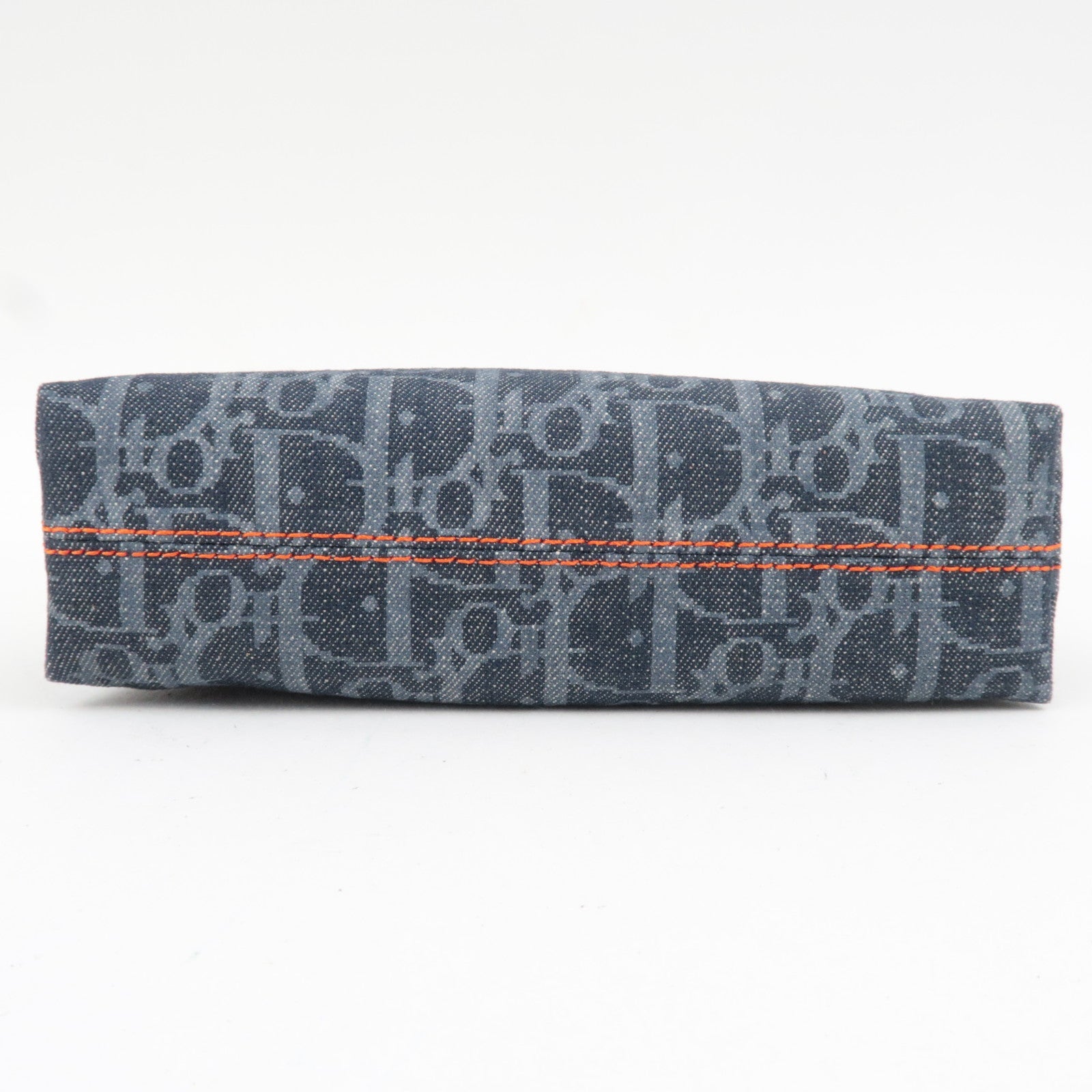 Christian Dior Trotter Flight Cosmetic Pouch Denim Navy