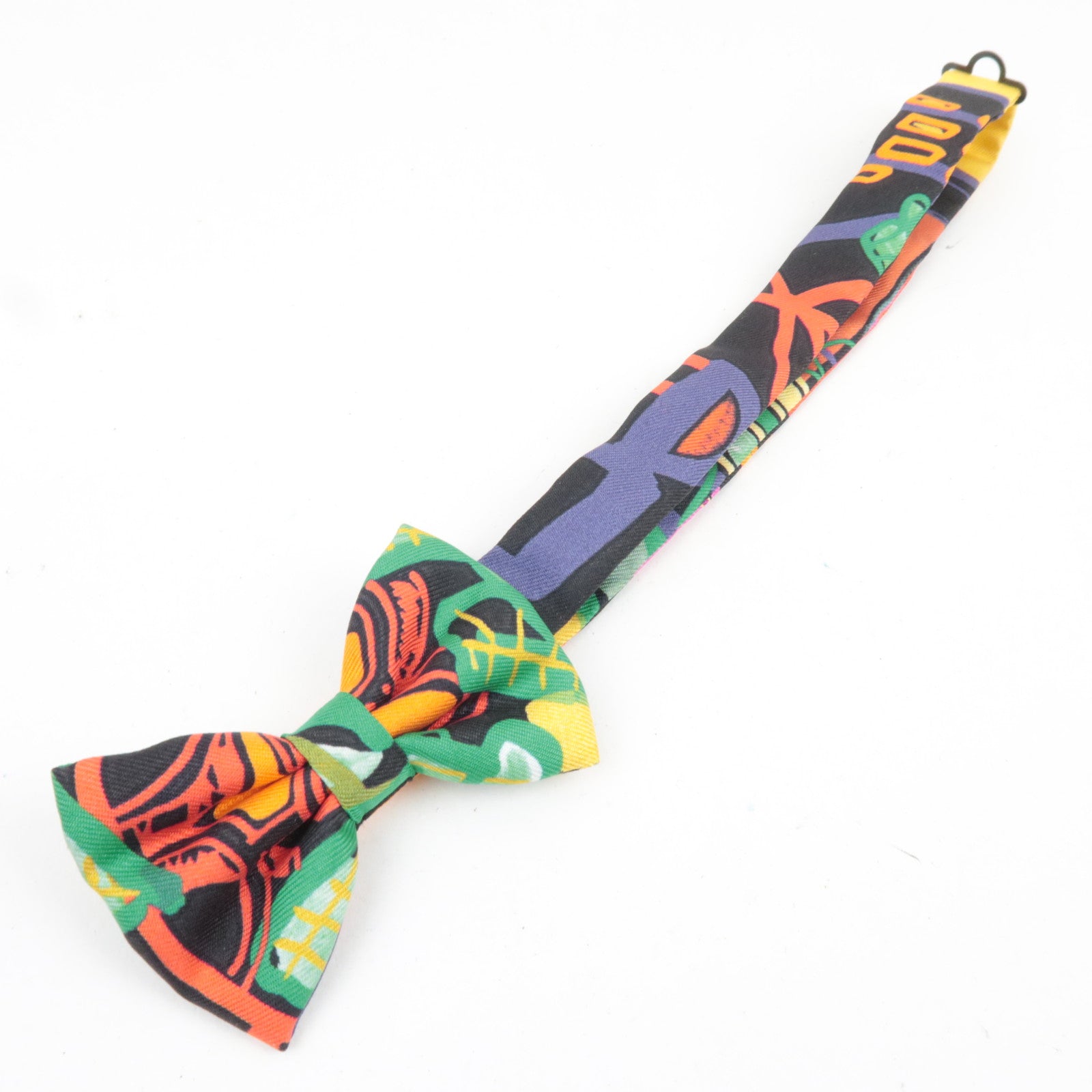 HERMES Noeuds Papillon Bow Tie 100% Silk Multicolor *Box