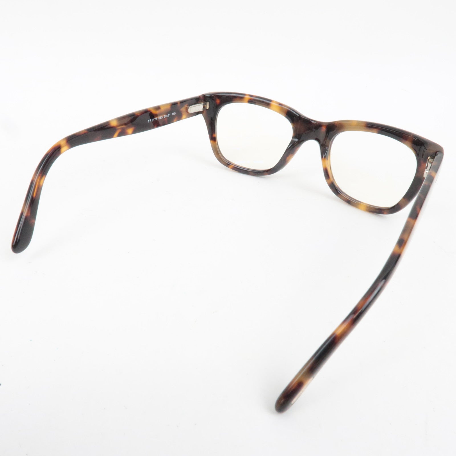 TOM FORD Sunglasses Tf5178 055 50□21 145 Tortoiseshell *Box, Case, Cloths