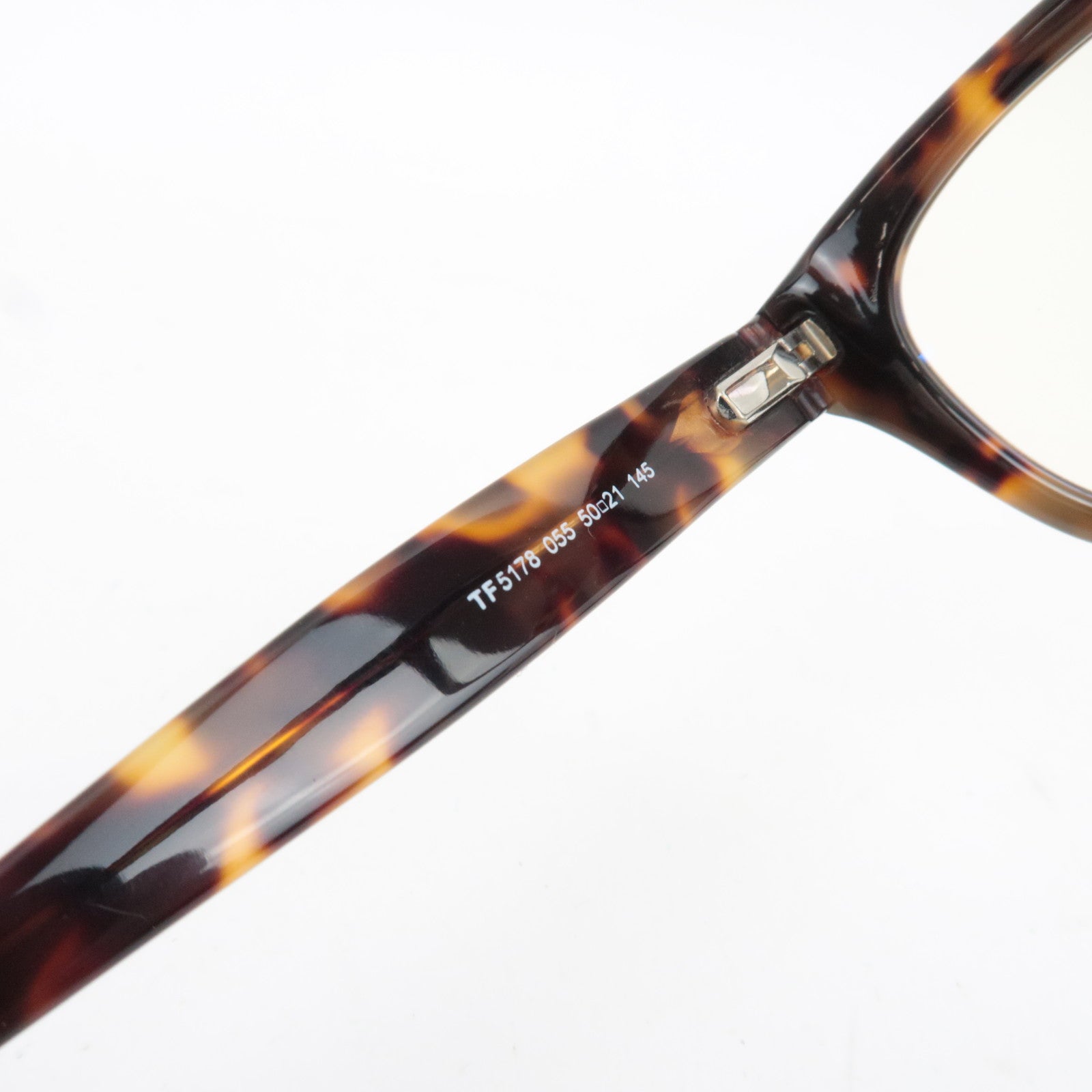 TOM FORD Sunglasses Tf5178 055 50□21 145 Tortoiseshell *Box, Case, Cloths
