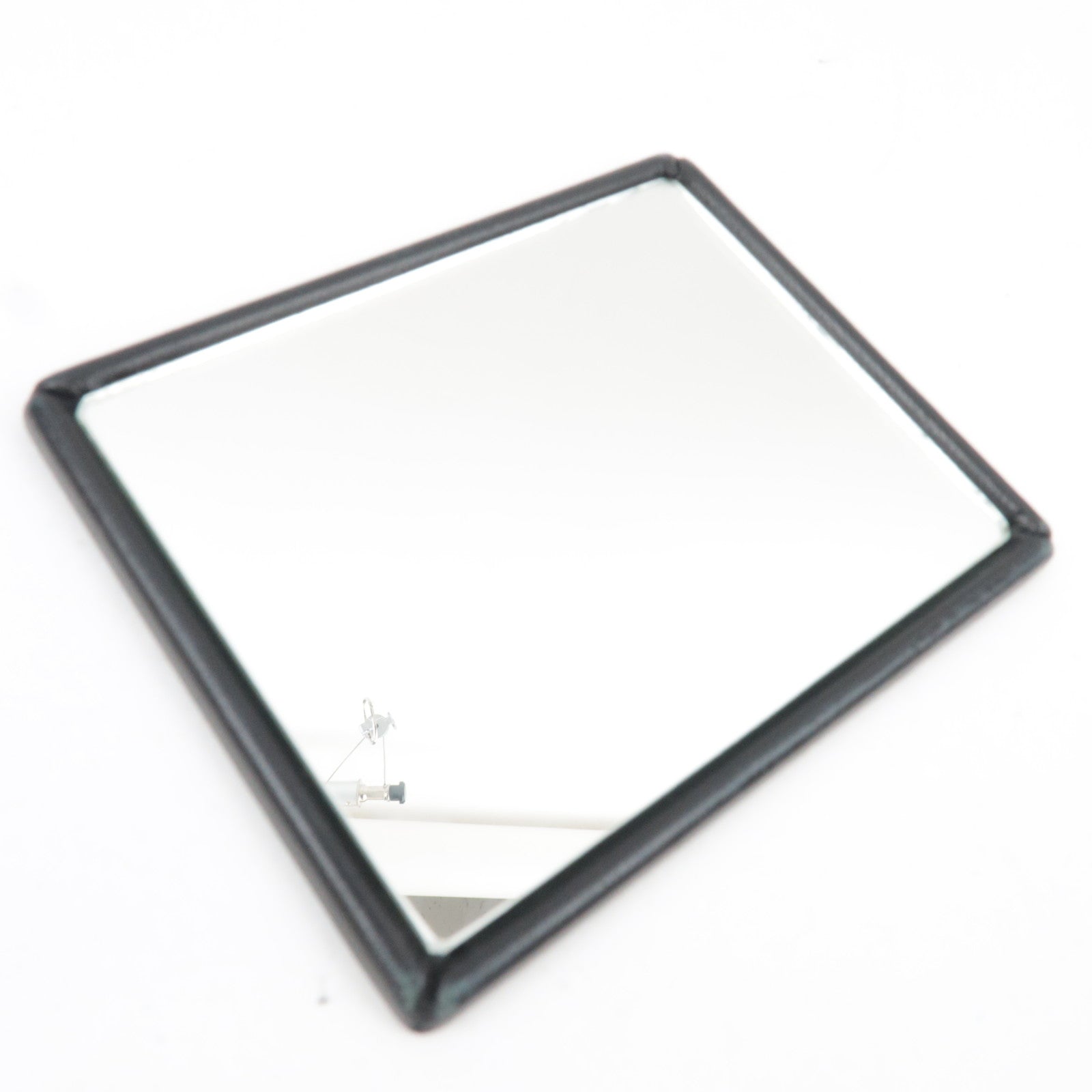 BOTTEGA VENETA Intrecciato Hobo Bag Leather Handbag Black 115654 *Mirror, Dust bag