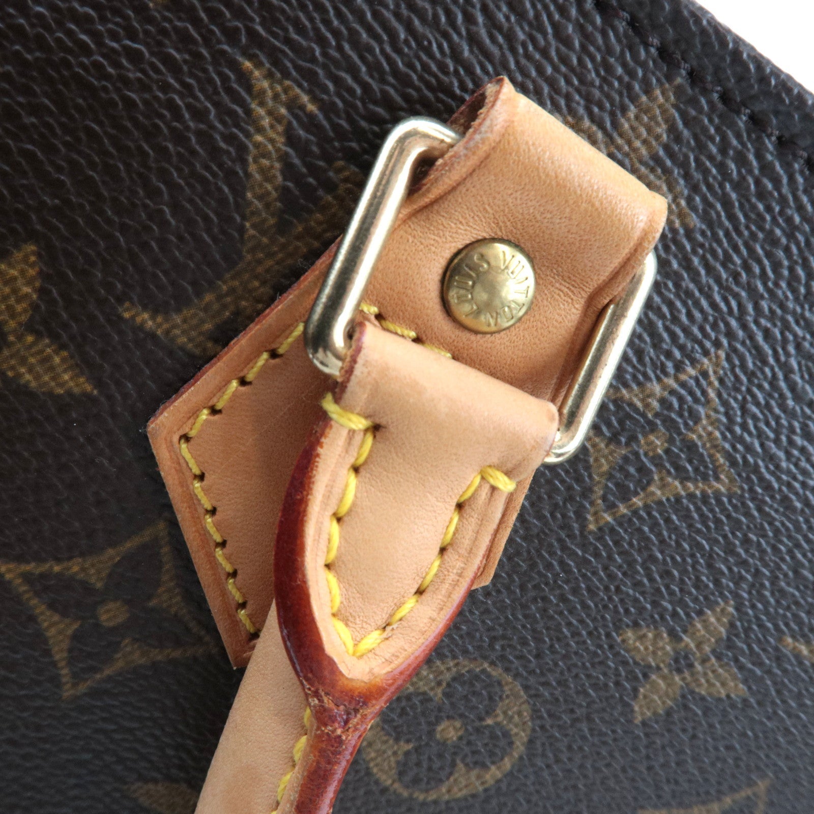 Louis Vuitton Monogram Sac Plat Tote Bag M51140 MI1014