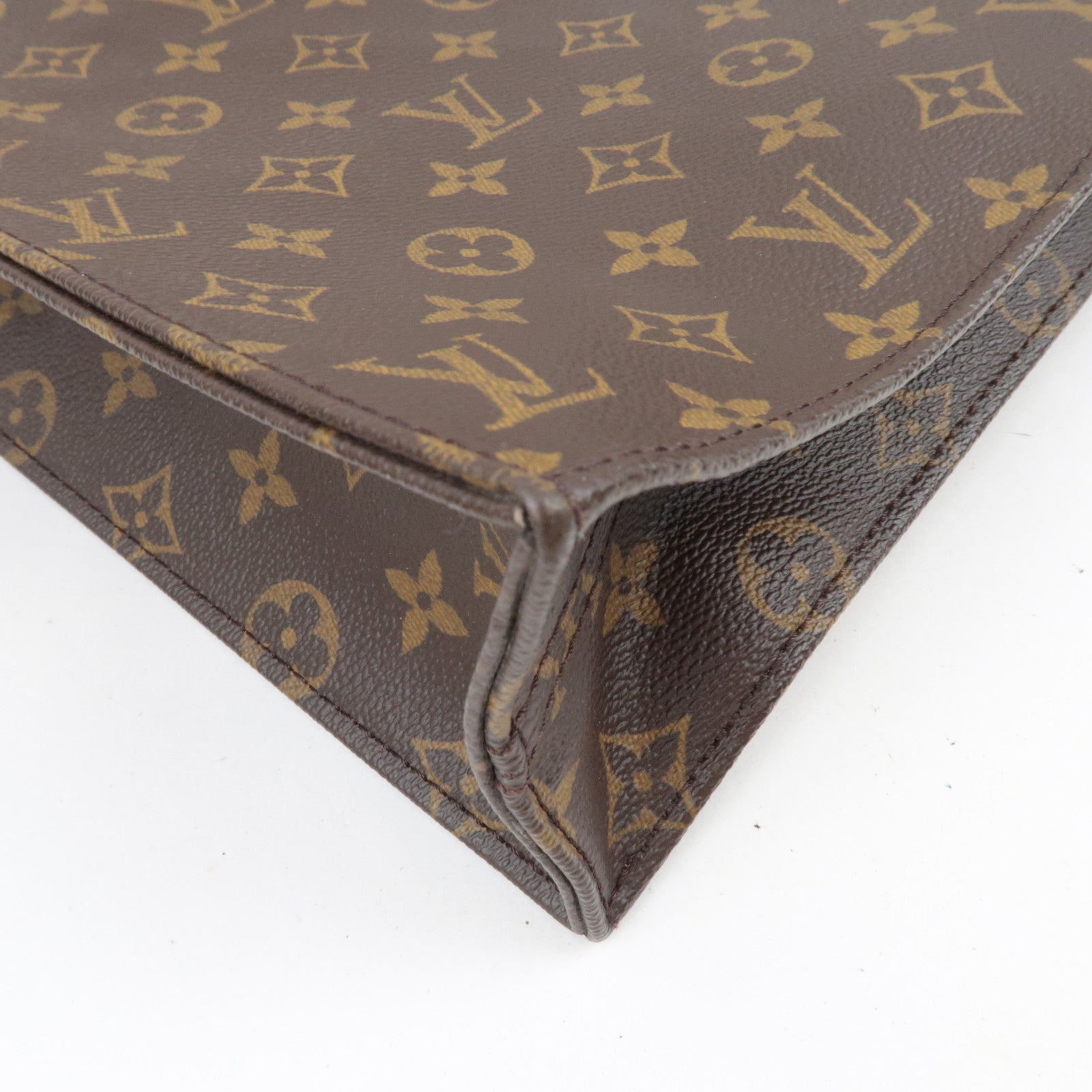 Louis Vuitton Monogram Sac Plat Tote Bag M51140 MI1014