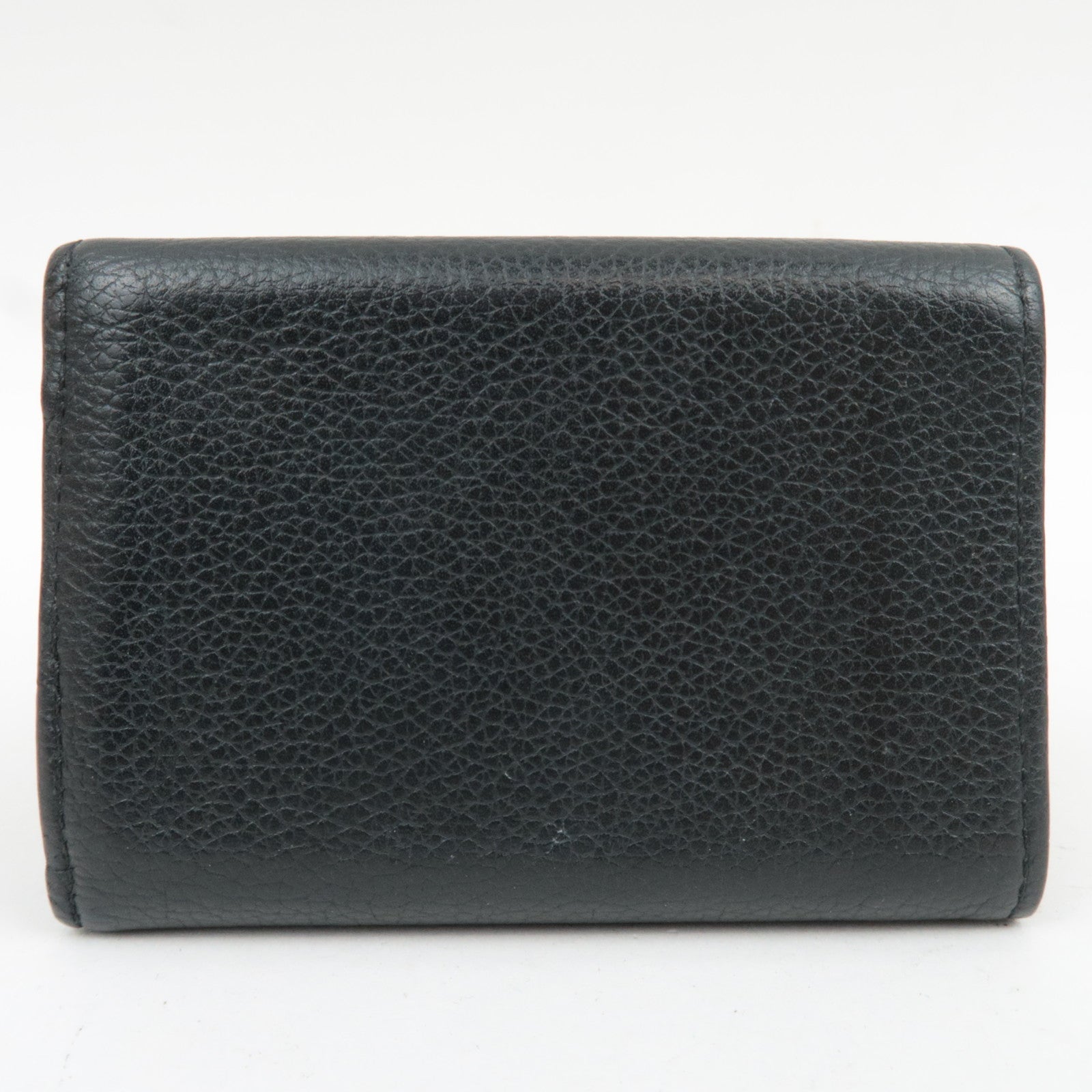 Louis Vuitton Portefeuille Lock Mini Mini Wallet Leather Noir M63921 UB1119