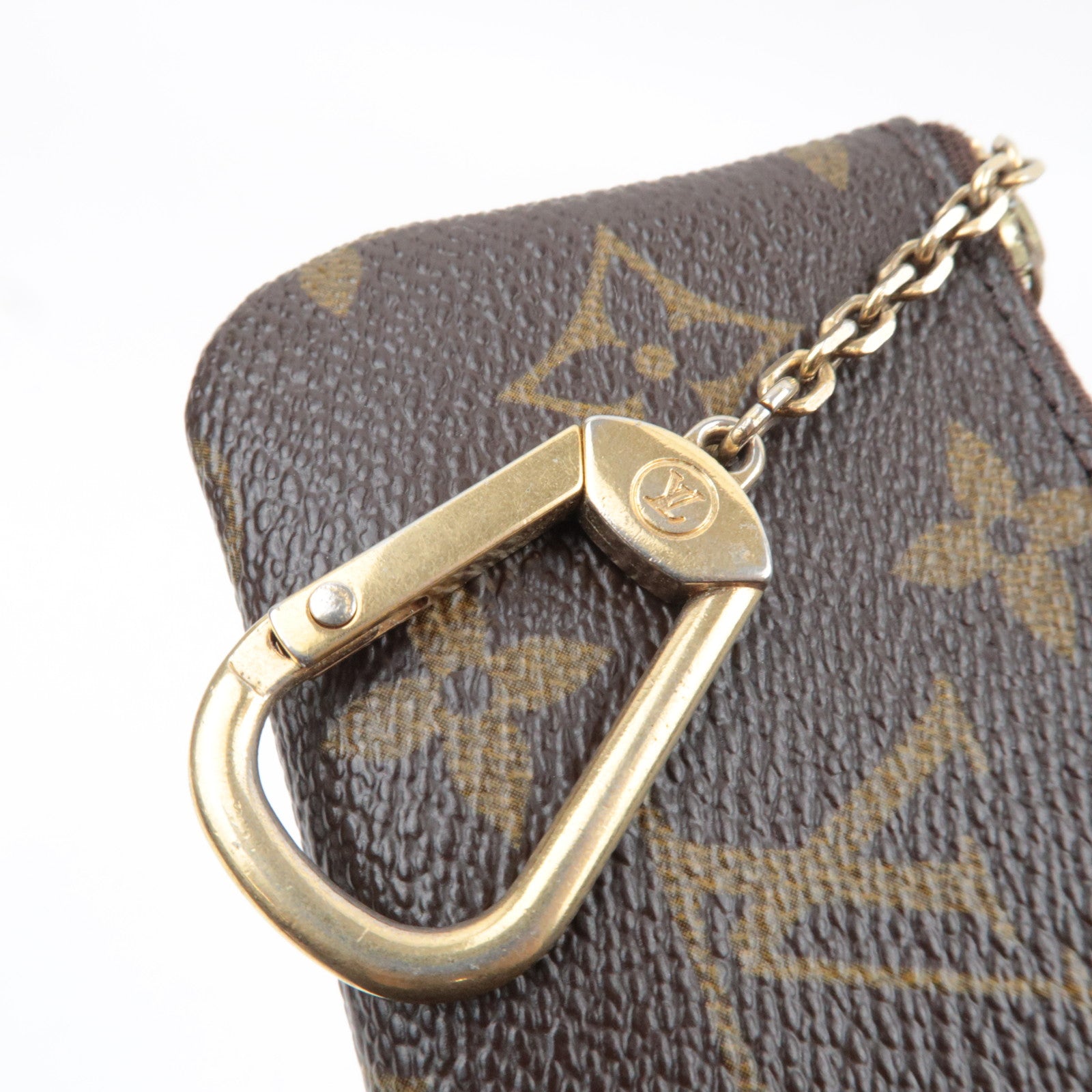 Louis Vuitton Monogram Pochette Cles Coin Case M62650 CA0036
