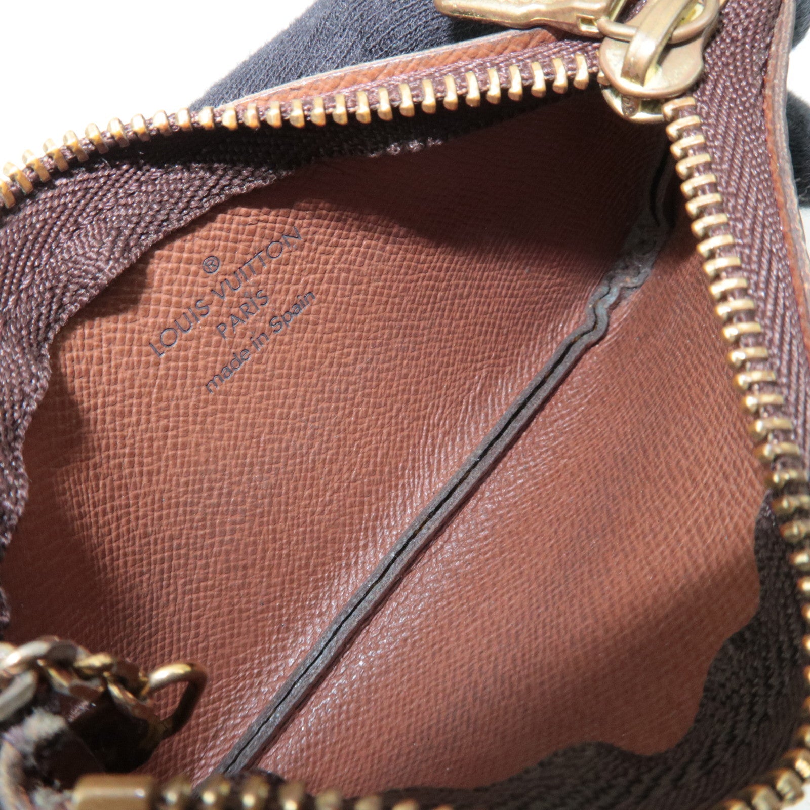 Louis Vuitton Monogram Pochette Cles Coin Case M62650 CA0036