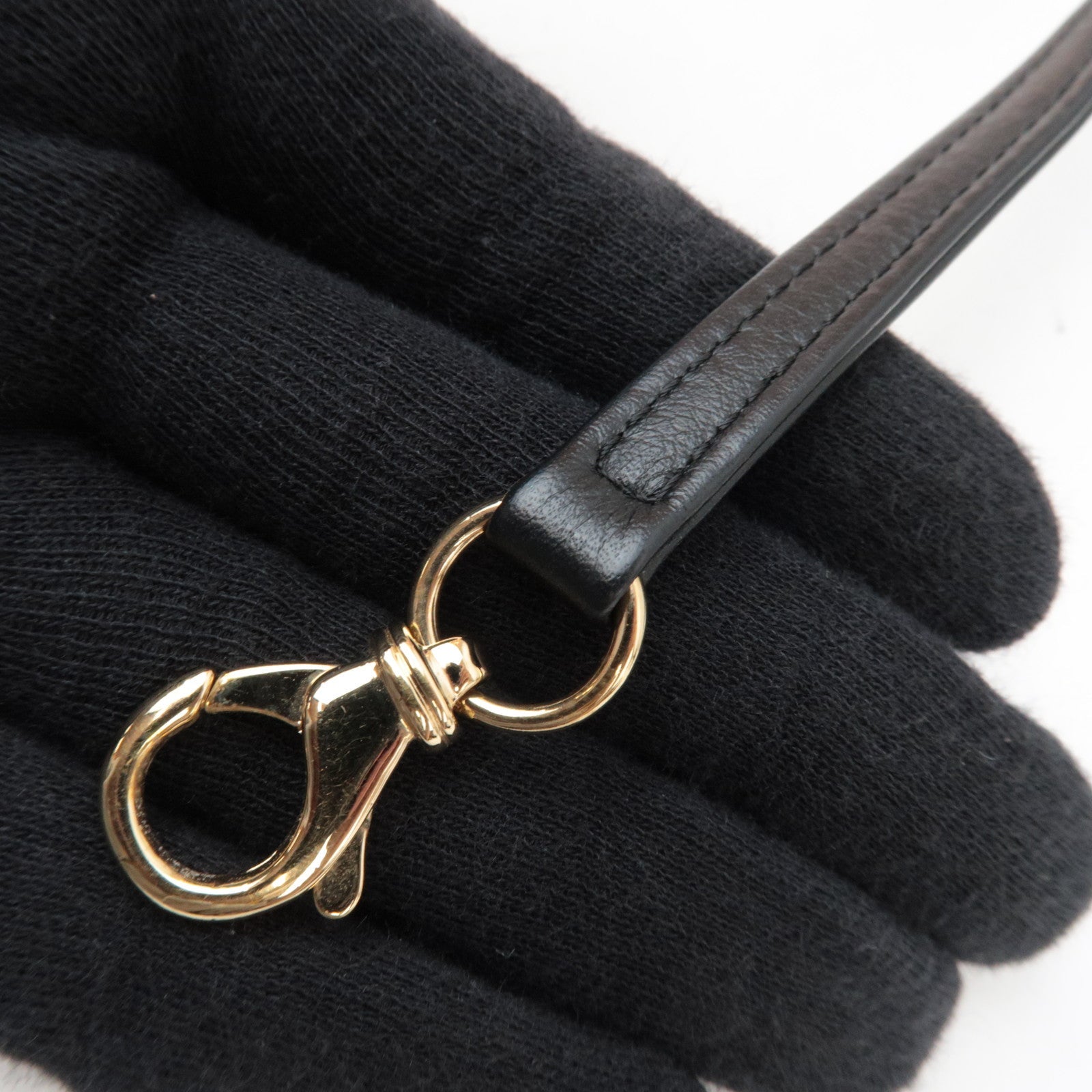 CHANEL Matelasse Chain Tote Bag Lambskin Black Gold HDW 23414323 *Dust bag, G card