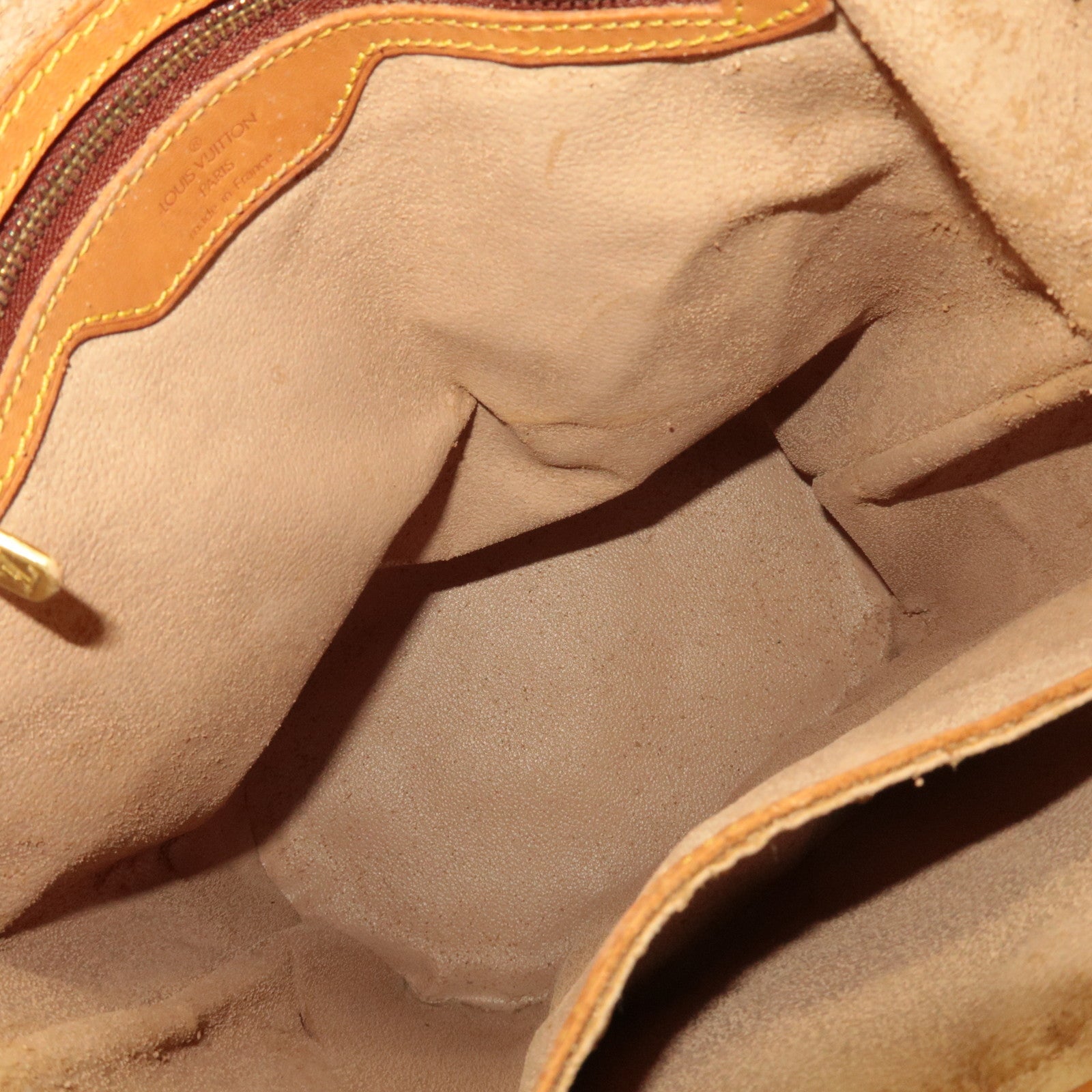 Louis Vuitton Monogram Bucket GM Shoulder Bag M42236 AR0947 *Pouch