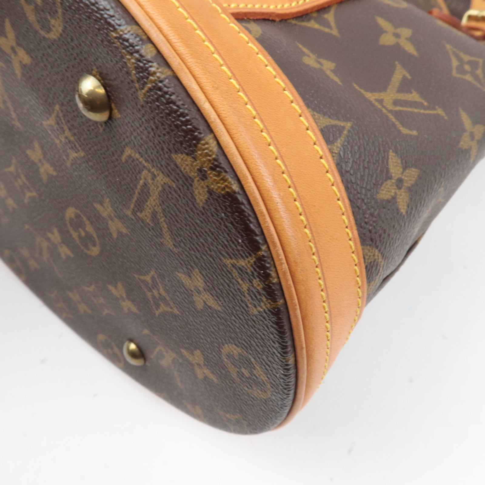 Louis Vuitton Monogram Bucket GM Shoulder Bag M42236 AR0947 *Pouch