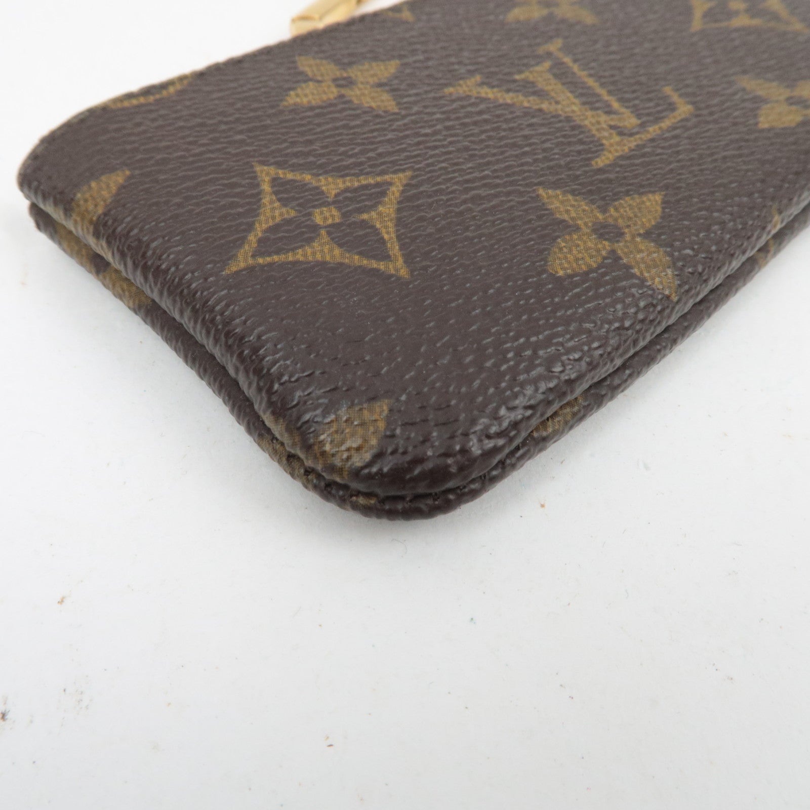Louis Vuitton Monogram Pochette Cles Coin Case M62650 ET0914
