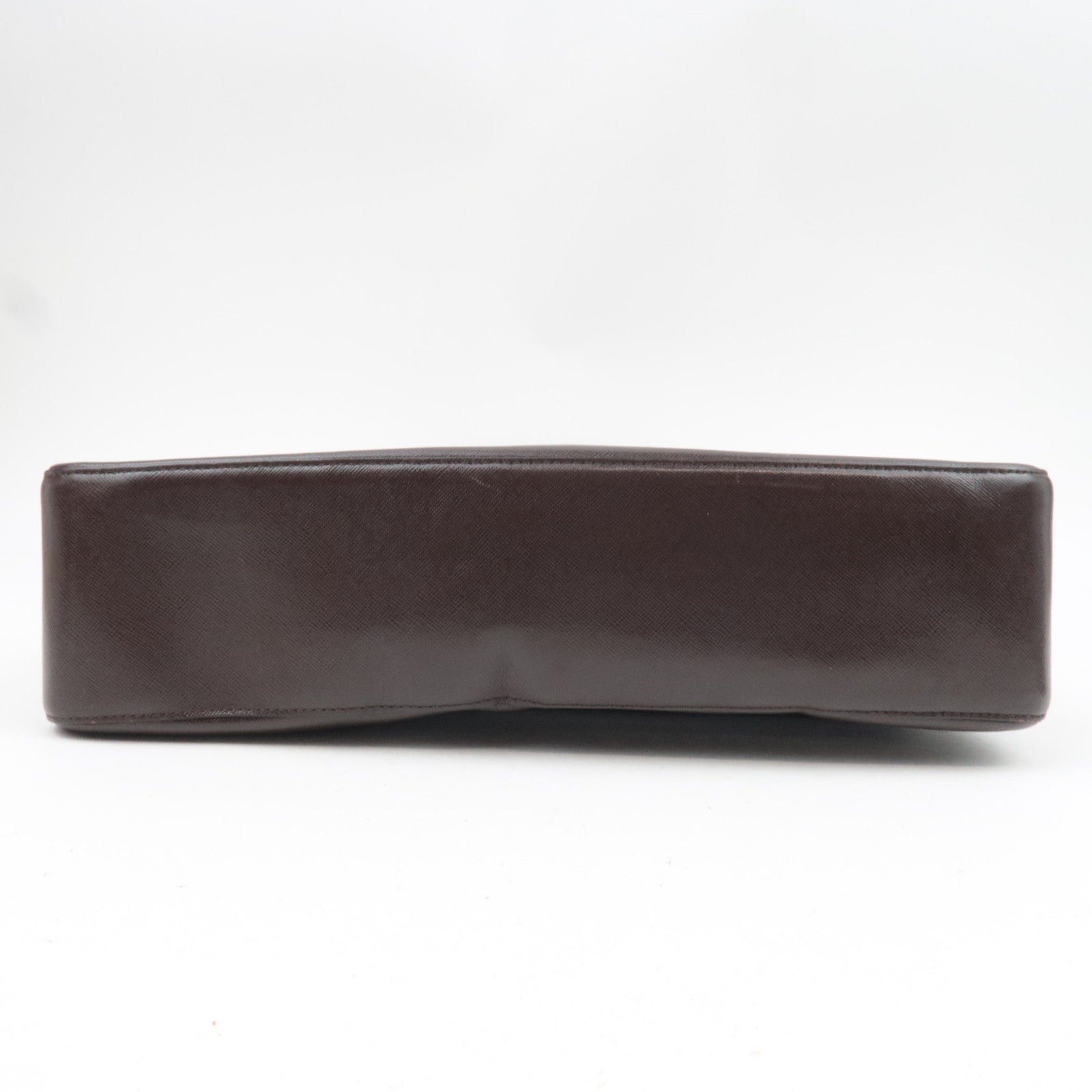 BURBERRY Nova Plaid Canvas Leather Tote Bag Beige Brown