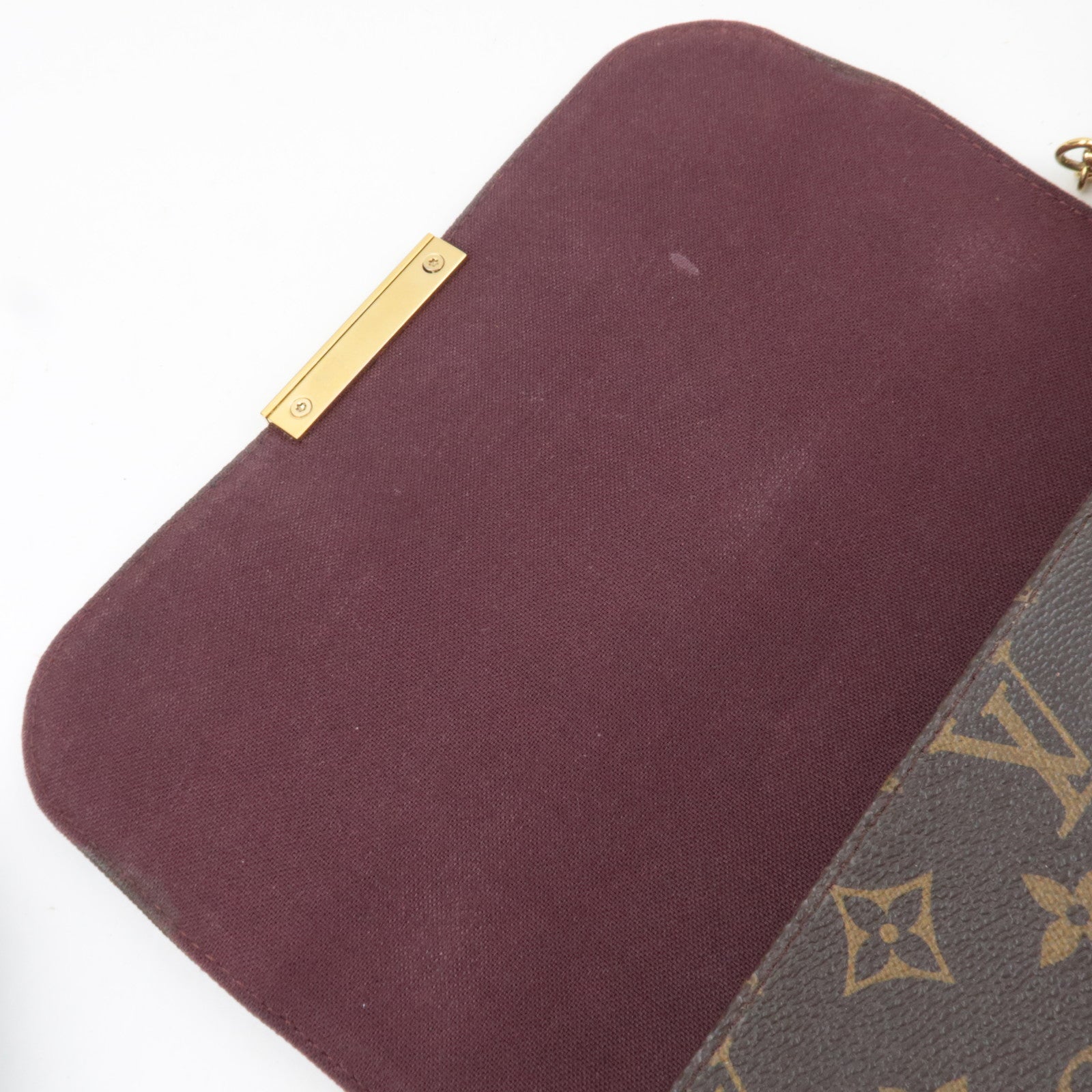 Louis Vuitton Monogram Favorite MM 2Way Shoulder Bag M40718 *Strap