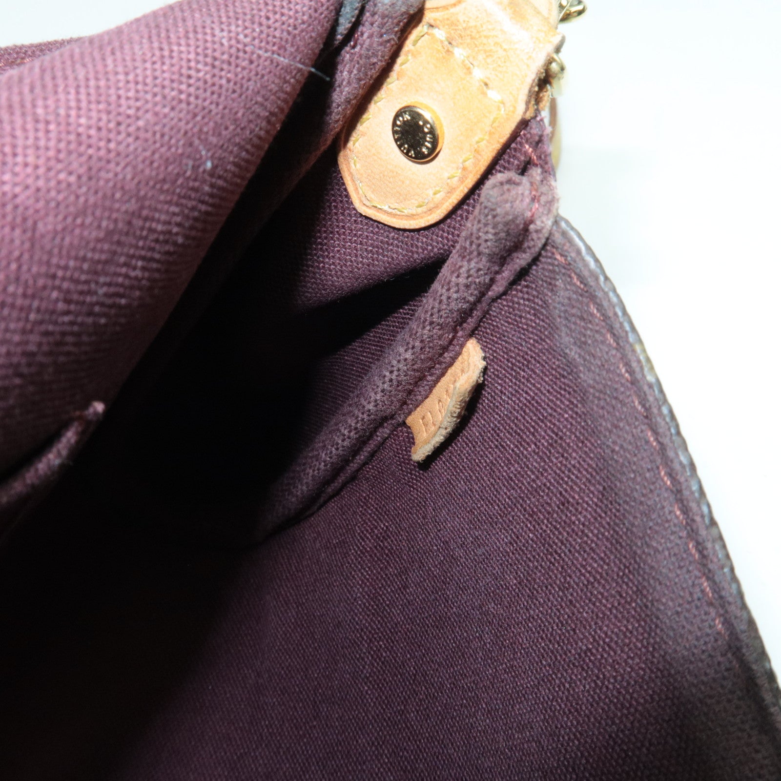 Louis Vuitton Monogram Favorite MM 2Way Shoulder Bag M40718 *Strap