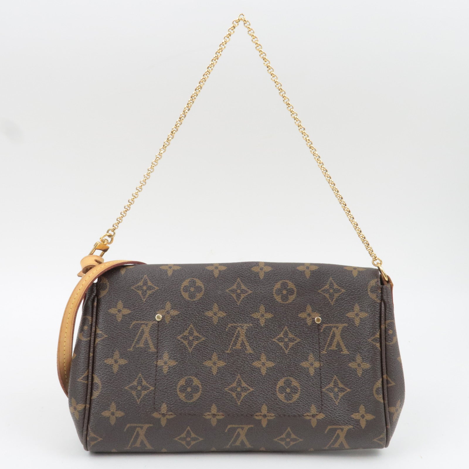Louis Vuitton Monogram Favorite MM 2Way Shoulder Bag M40718 *Strap