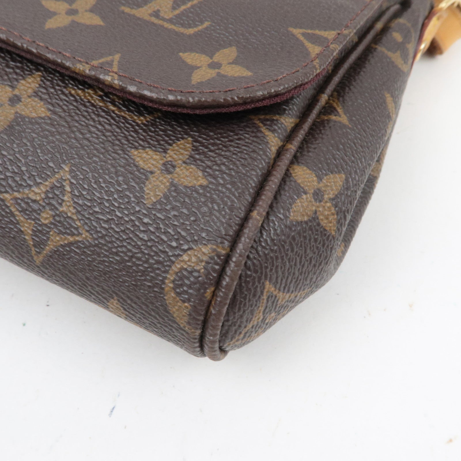 Louis Vuitton Monogram Favorite MM 2Way Shoulder Bag M40718 *Strap