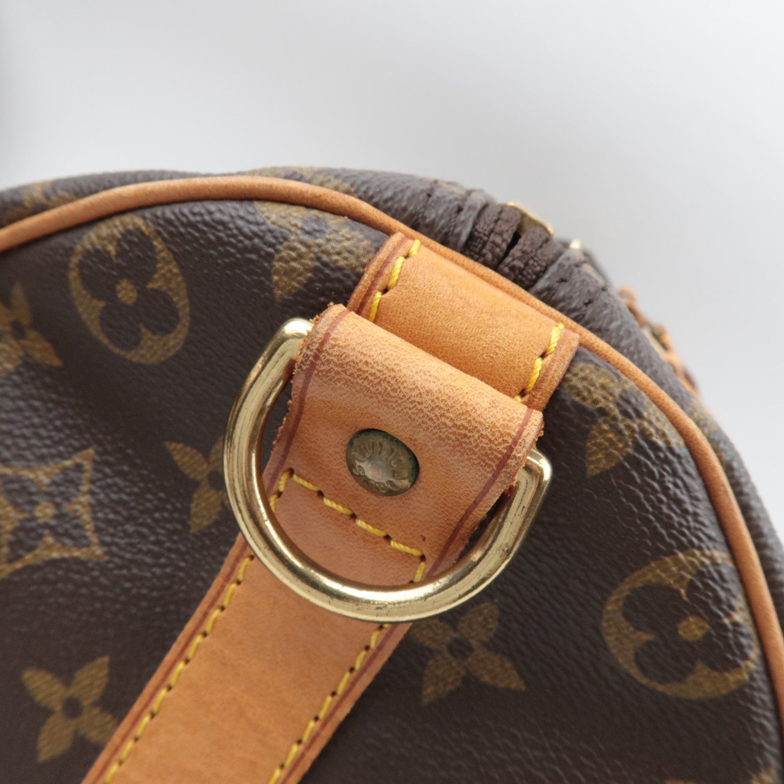 Louis Vuitton Monogram Keepall Bandouliere 50 Travel Bag M41416 VI0963 *Strap, Poignet