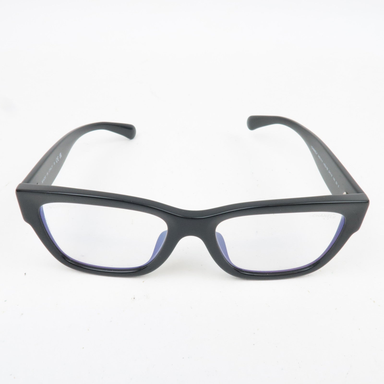 CHANEL Sunglasses 3455-S-A c.622/SB 54□18 140 ON S Black *Box, Case, Cloths